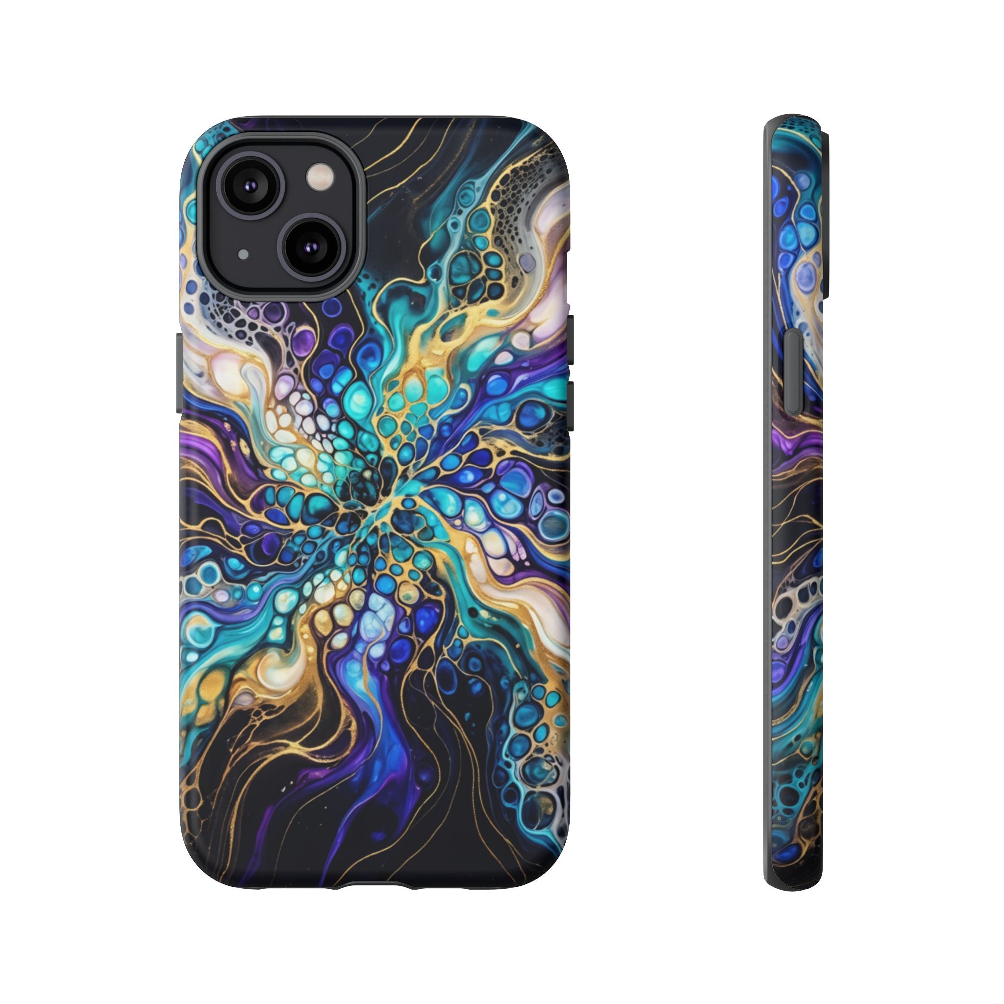 Liquid Cosmos Bloom - Phone Case