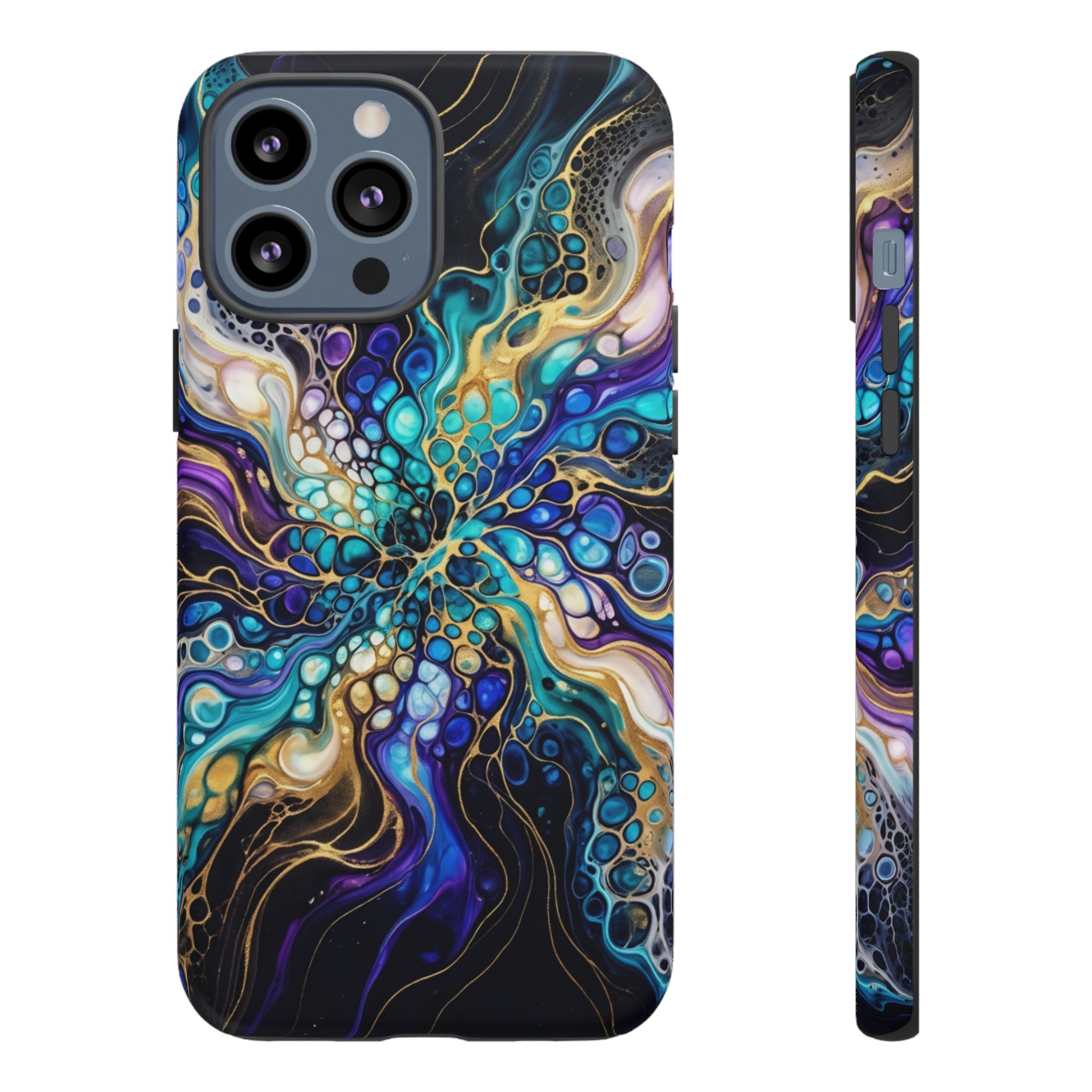 Liquid Cosmos Bloom - Phone Case