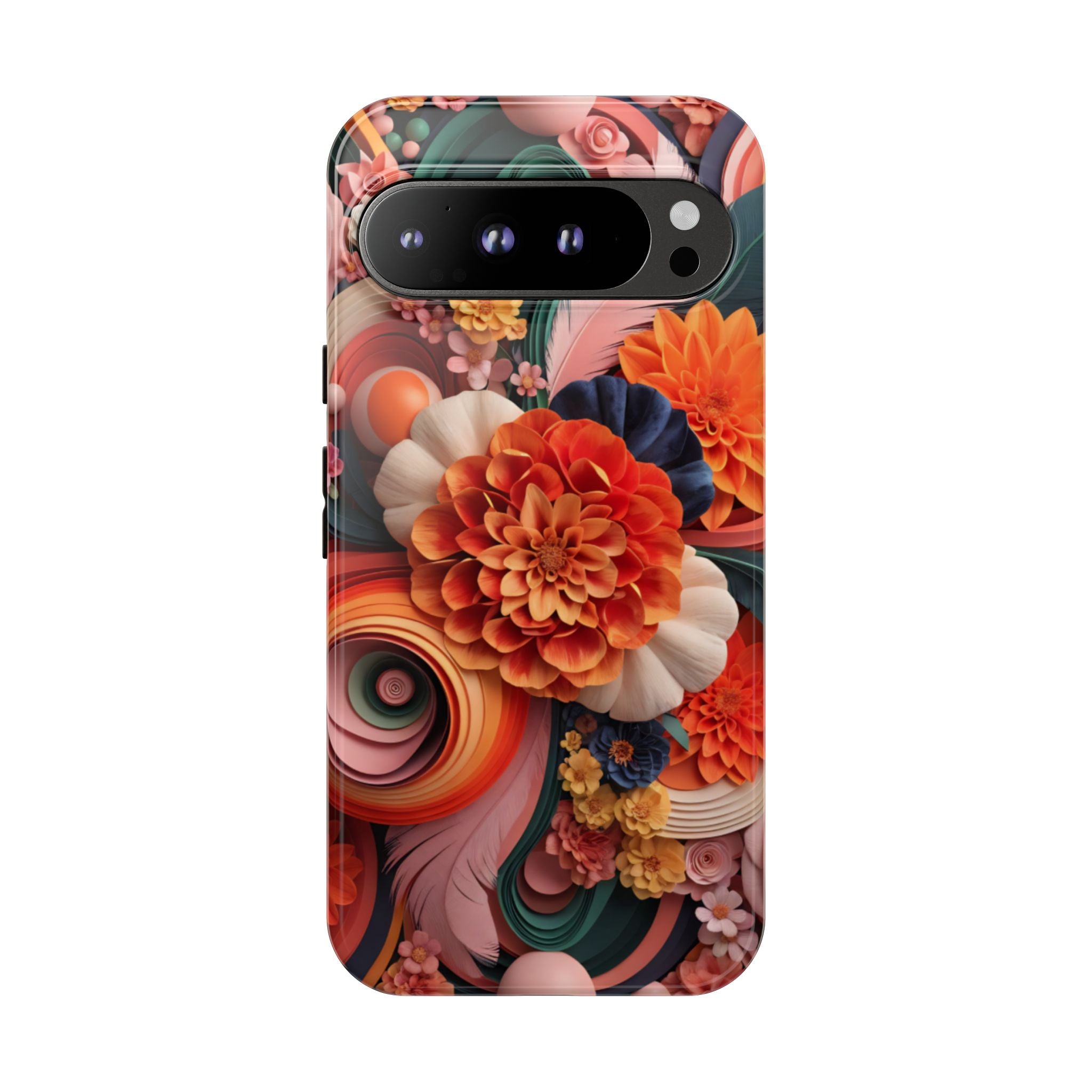 Bold Flower Bouquet - Phone Case