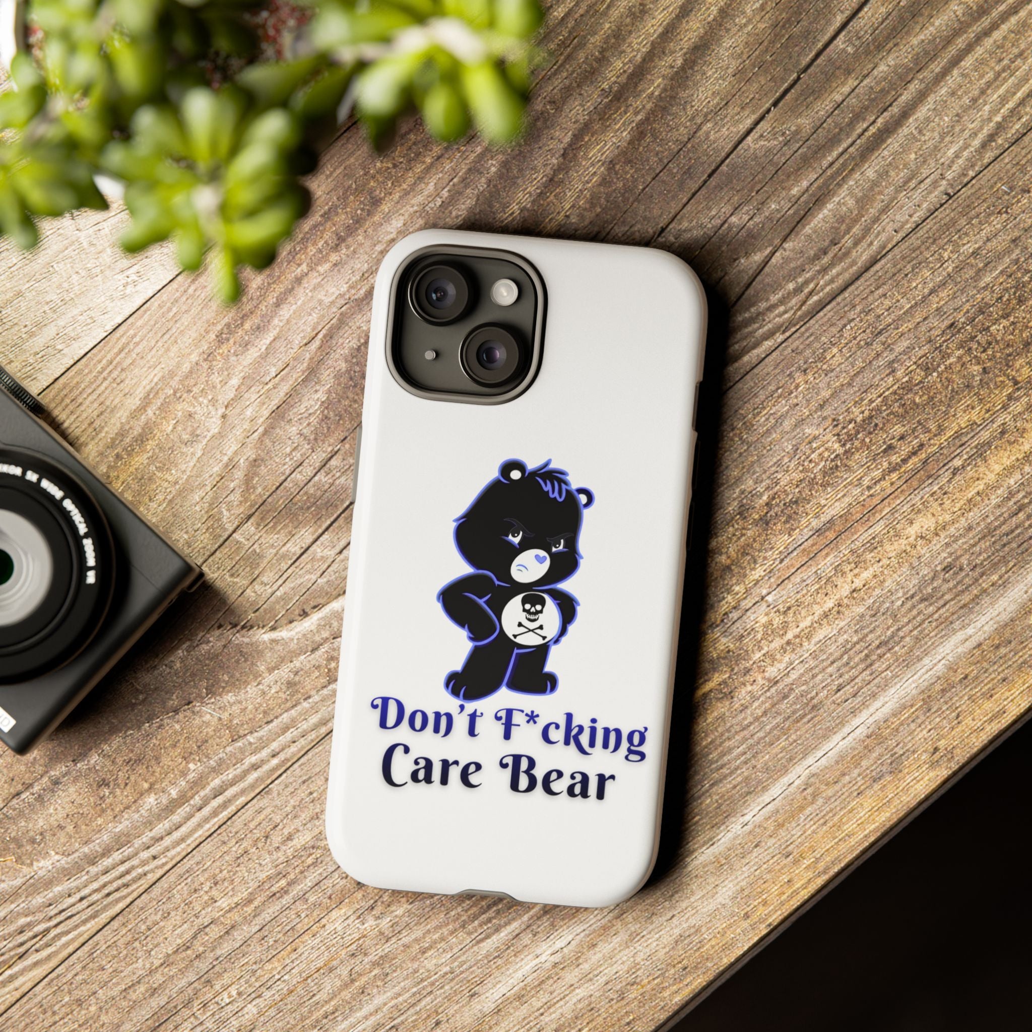 Don’t F*ing Care Bear - Phone Case