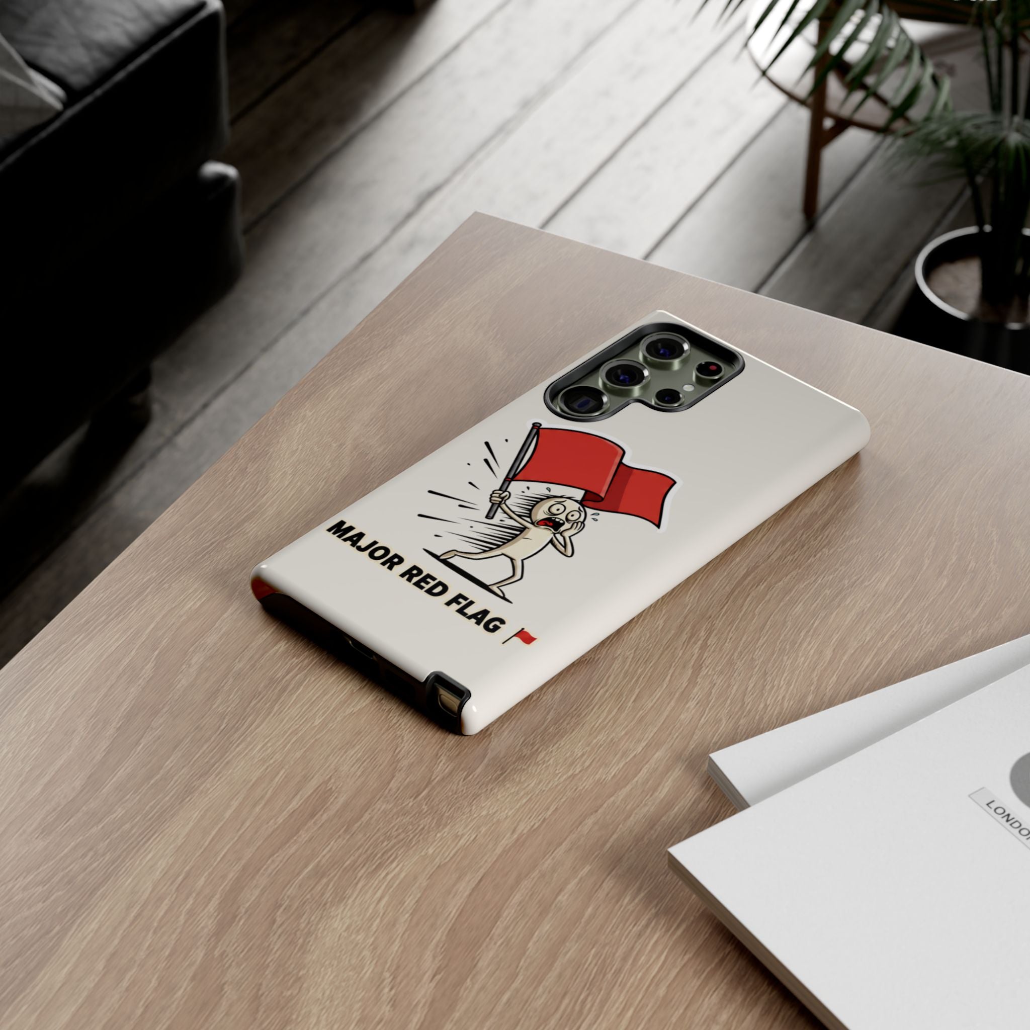 Major Red Flag Character - Phone Case