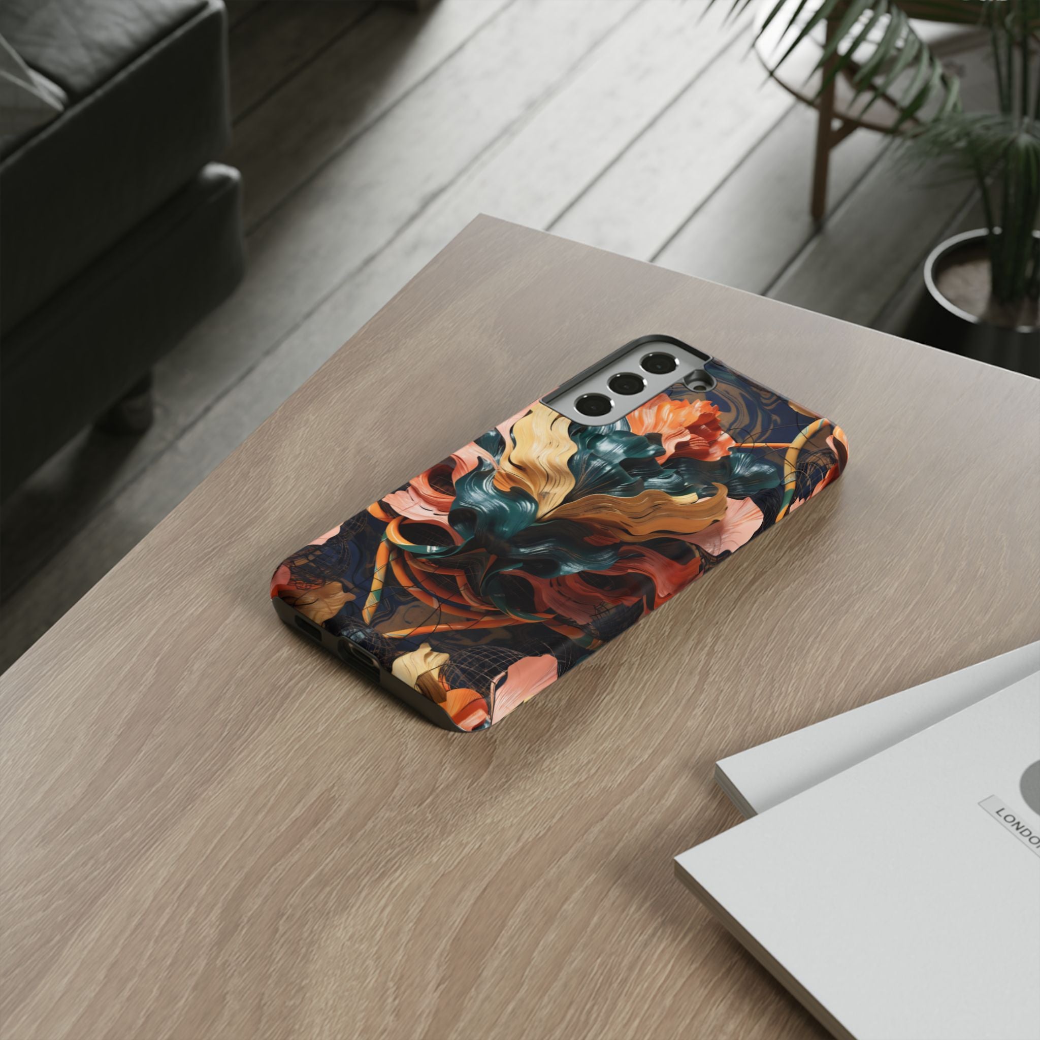 Dark Wild Abstract - Phone Case