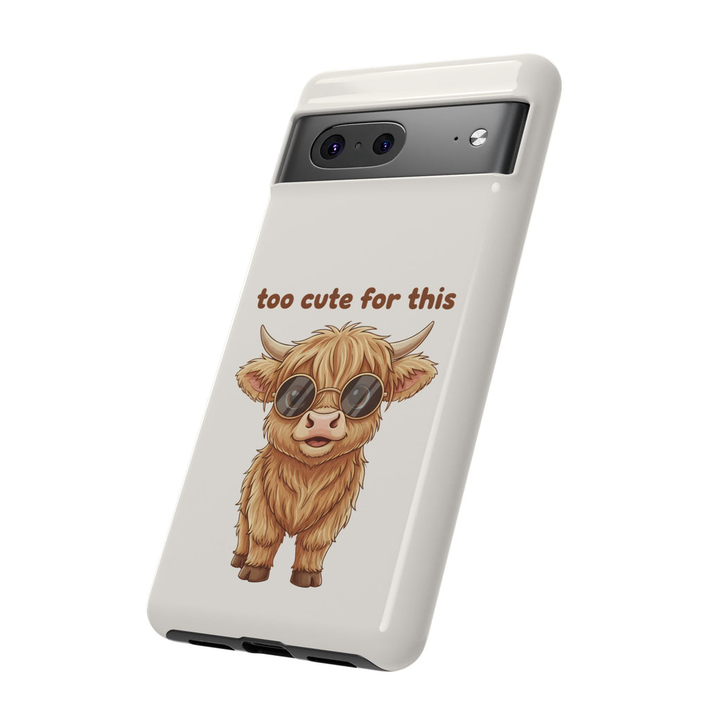 Highland Cow Phone Case — Too Cute for This Design