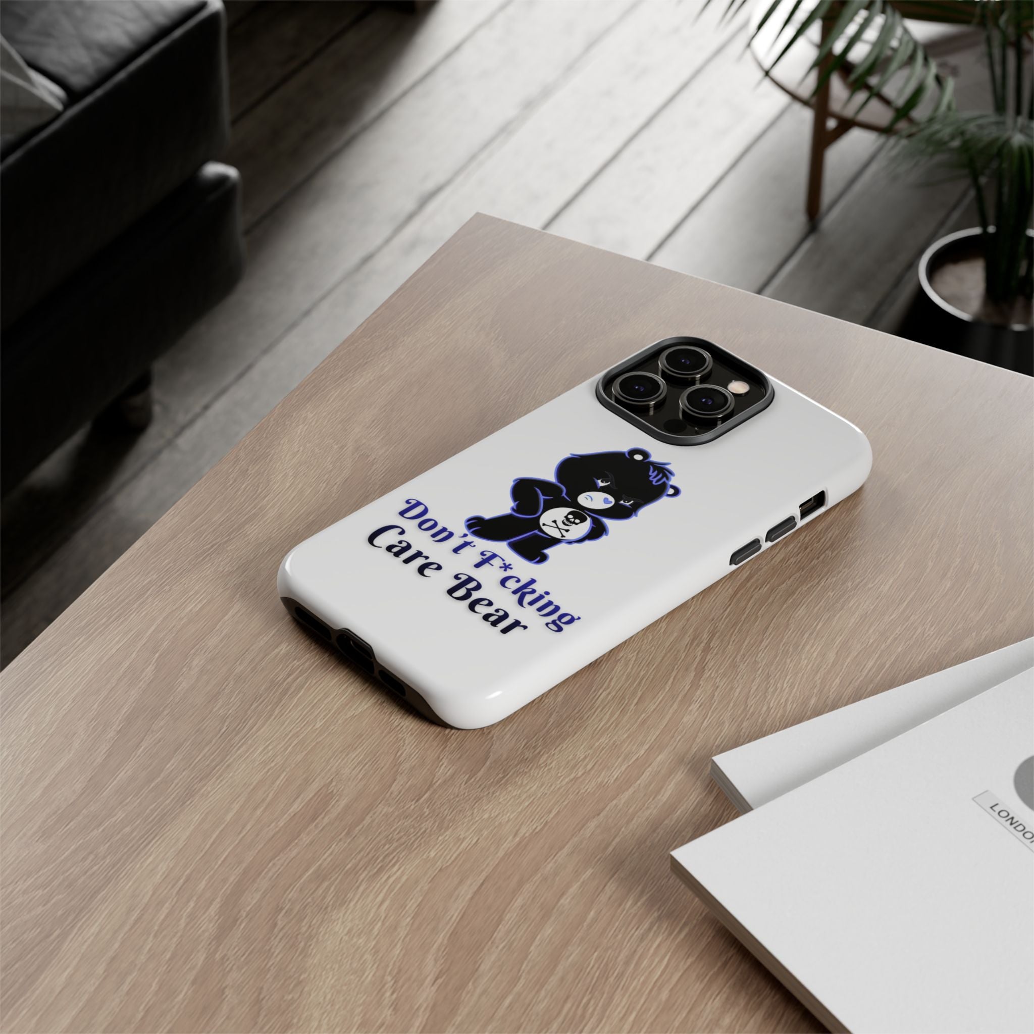 Don’t F*ing Care Bear - Phone Case