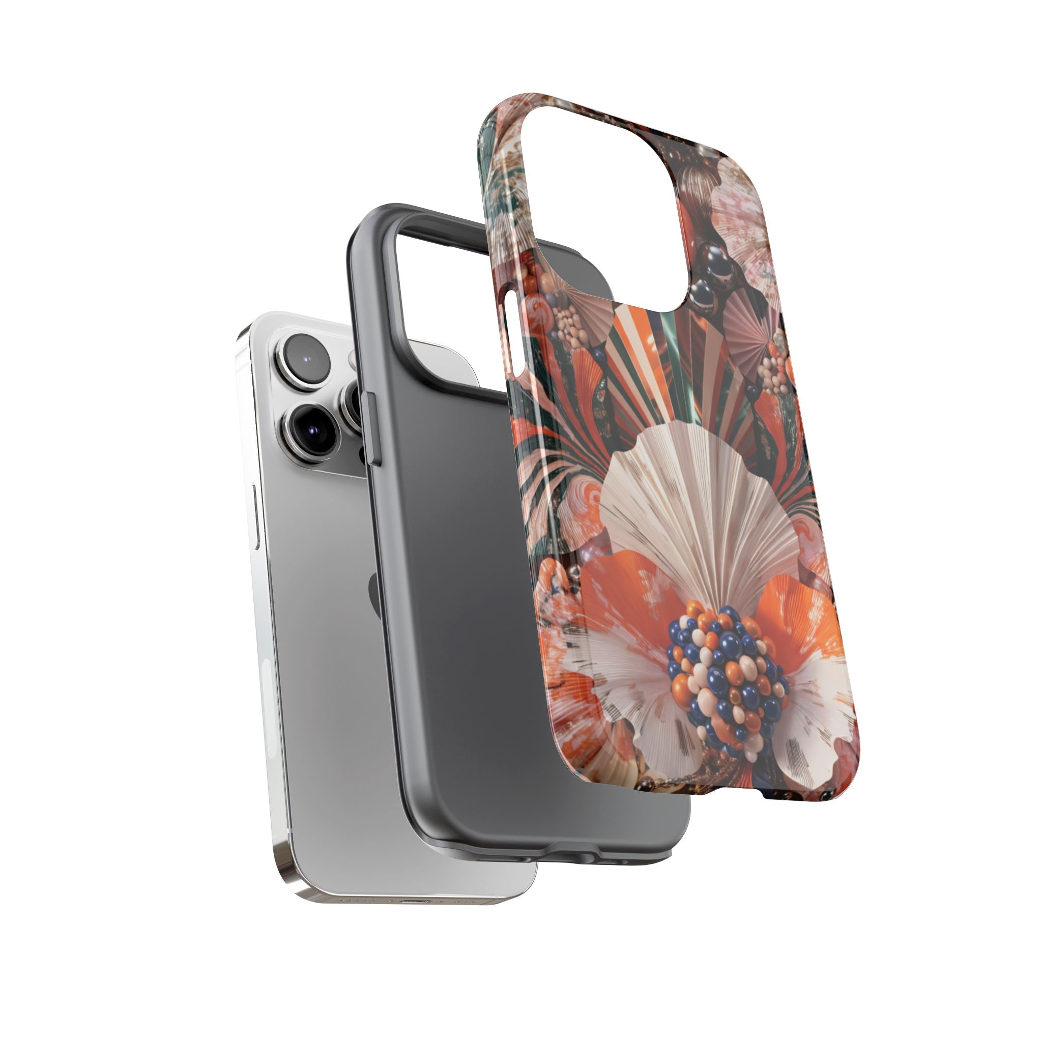 Colorful Fan Abstract - Phone Case