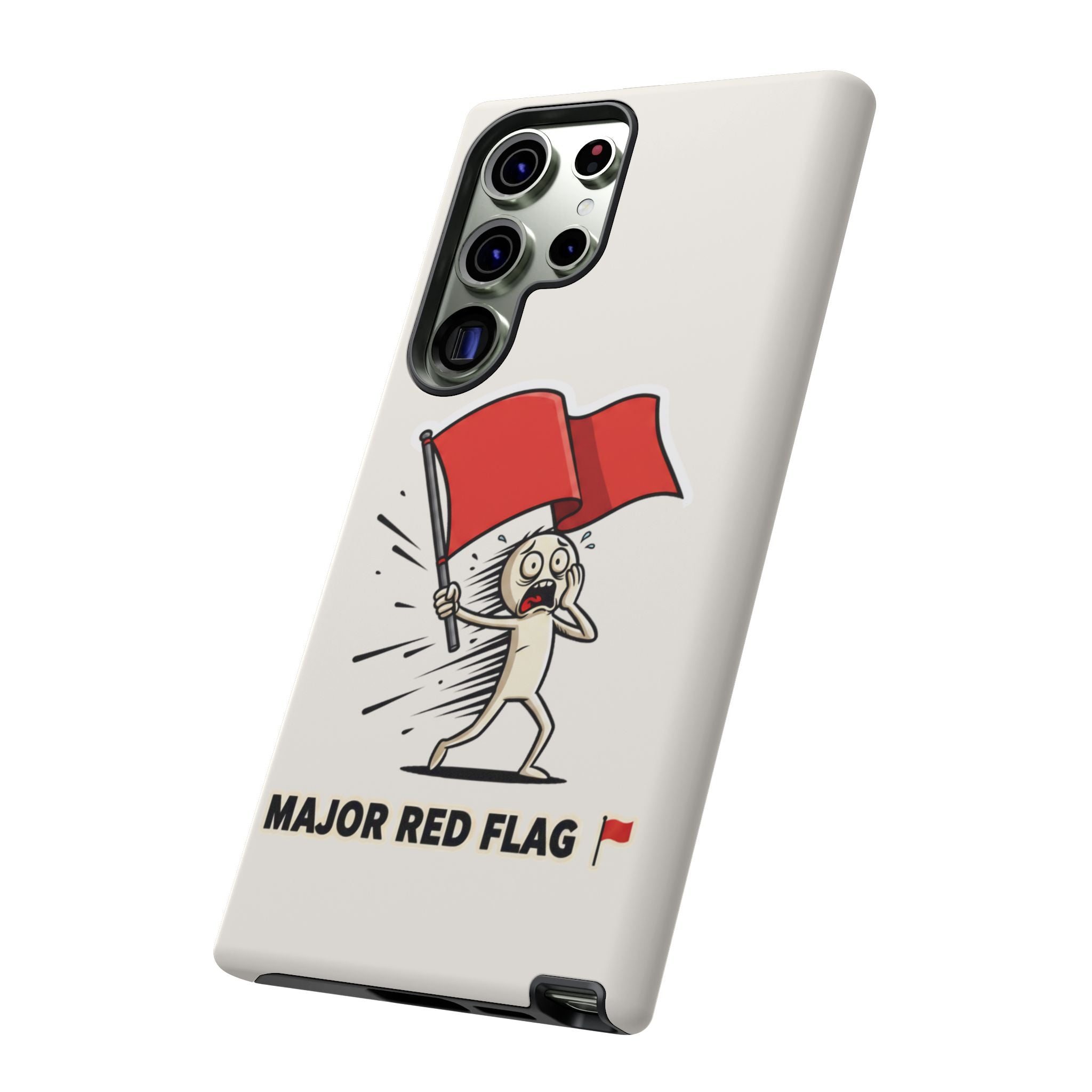 Major Red Flag Character - Phone Case