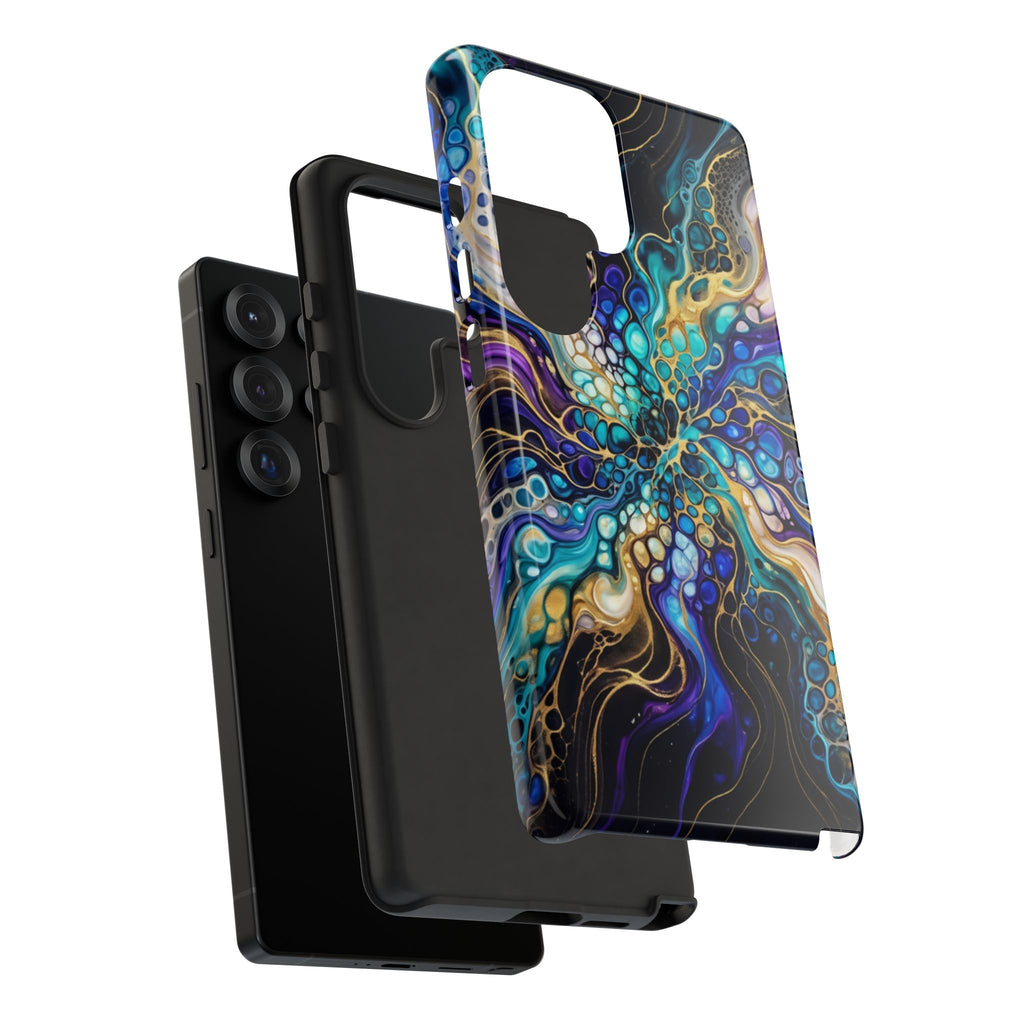 Liquid Cosmos Bloom - Phone Case
