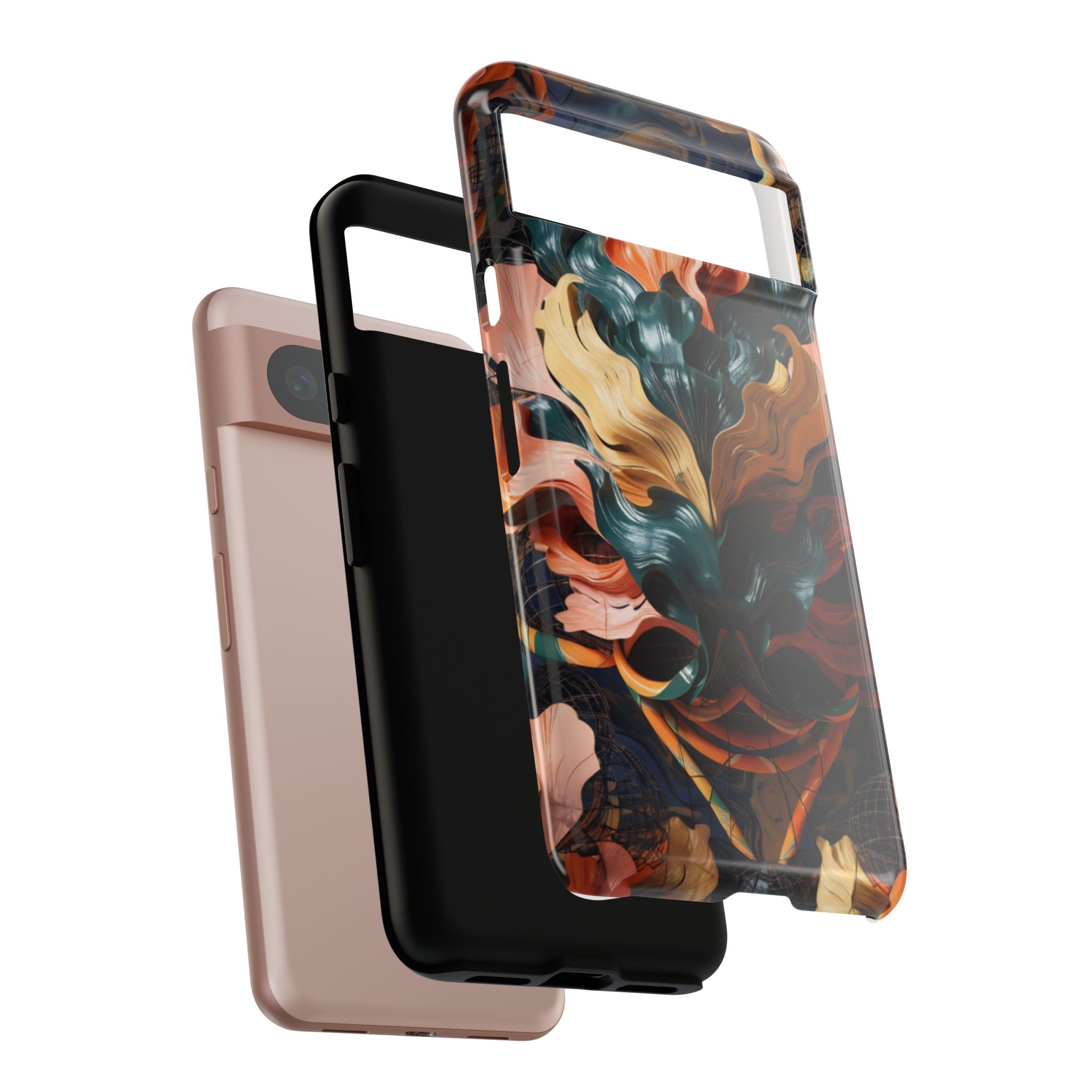 Dark Wild Abstract - Phone Case