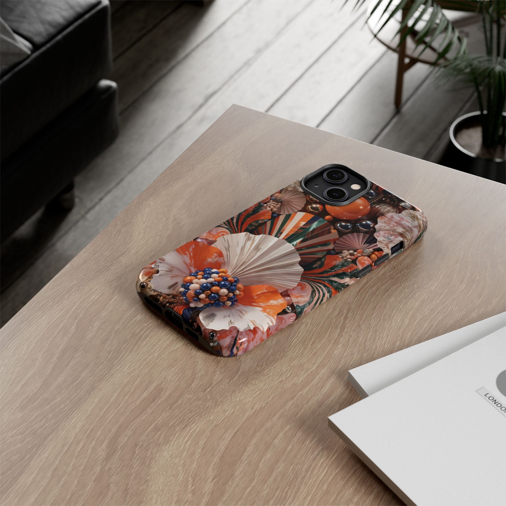 Colorful Fan Abstract - Phone Case