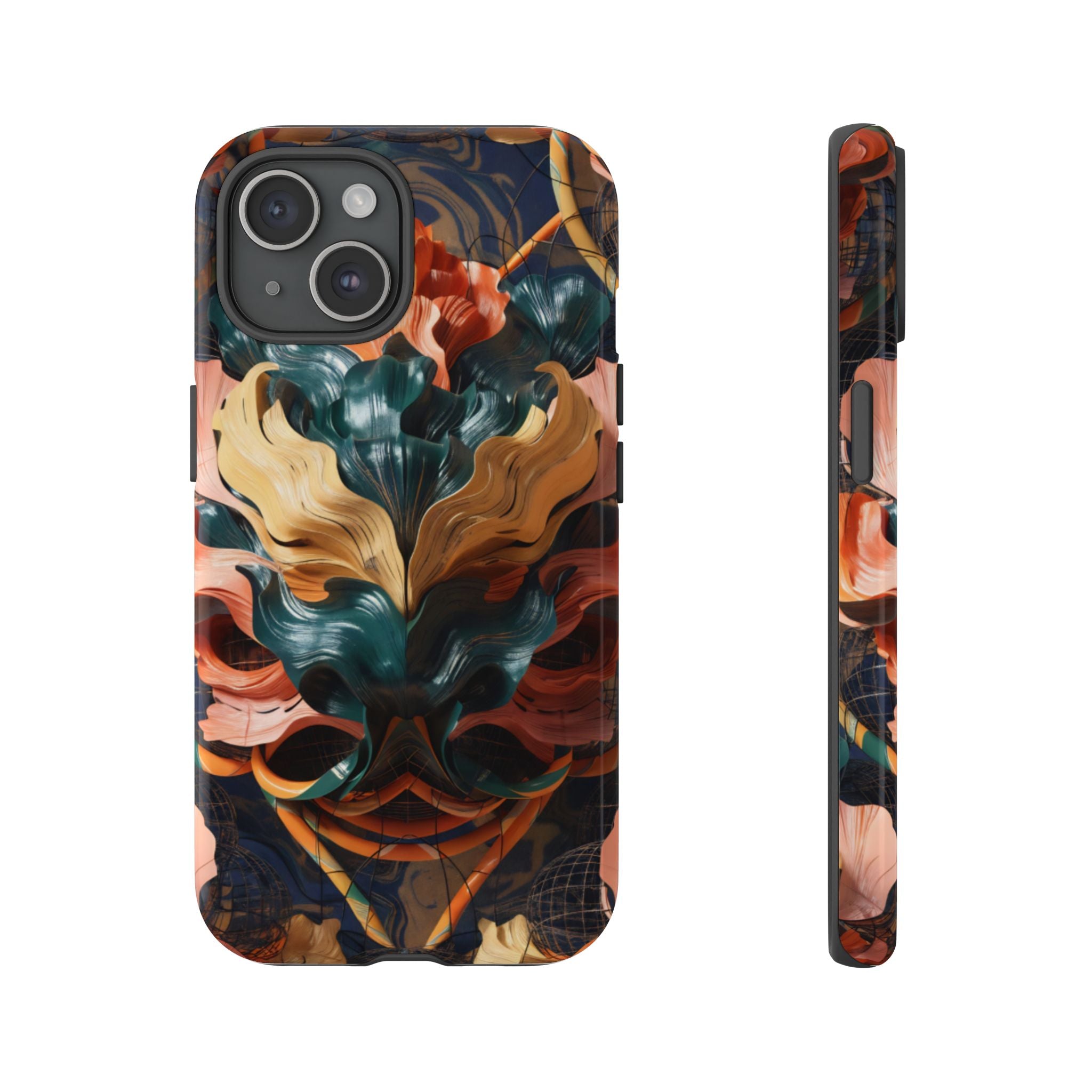 Dark Wild Abstract - Phone Case