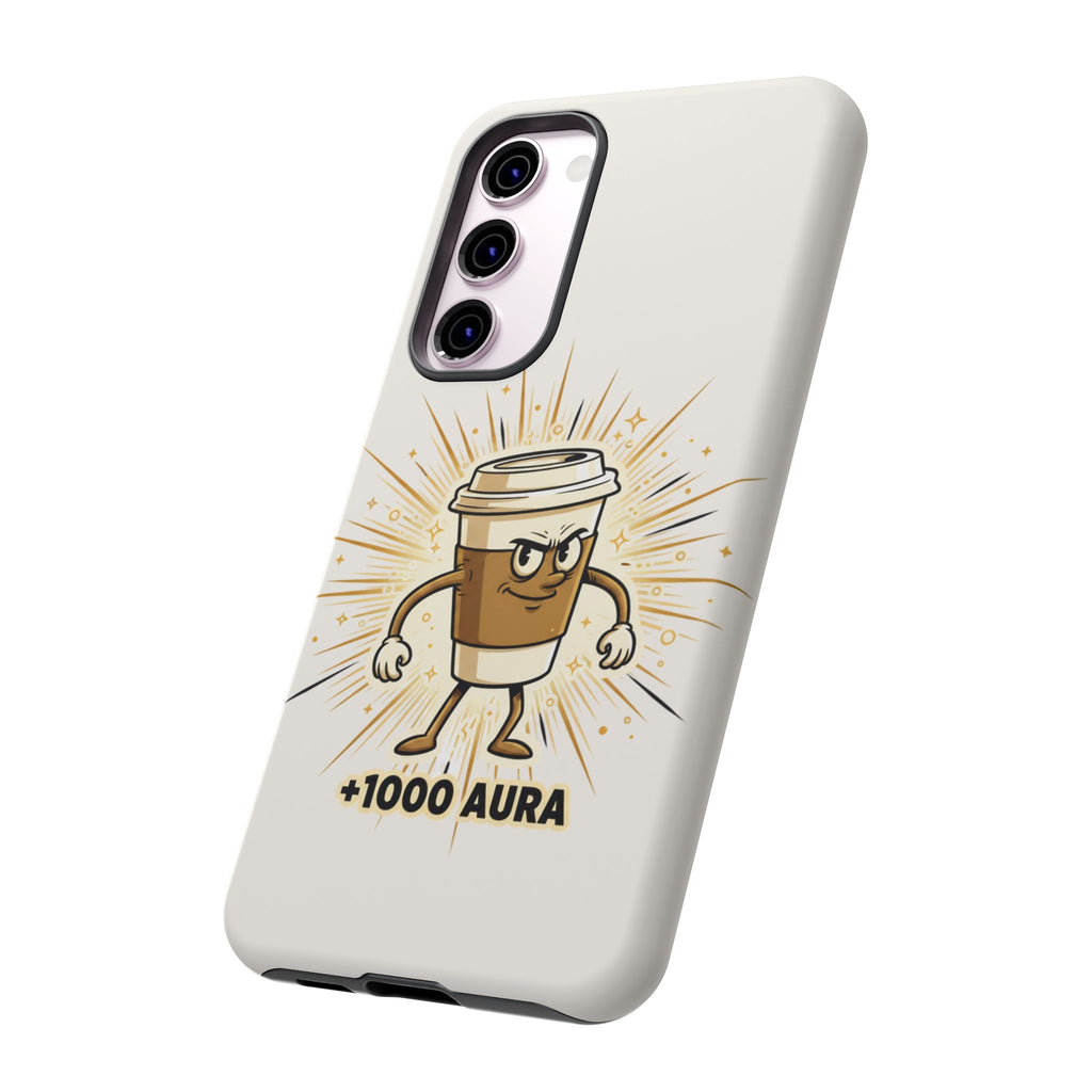 Coffee +1000 Aura - Phone Case