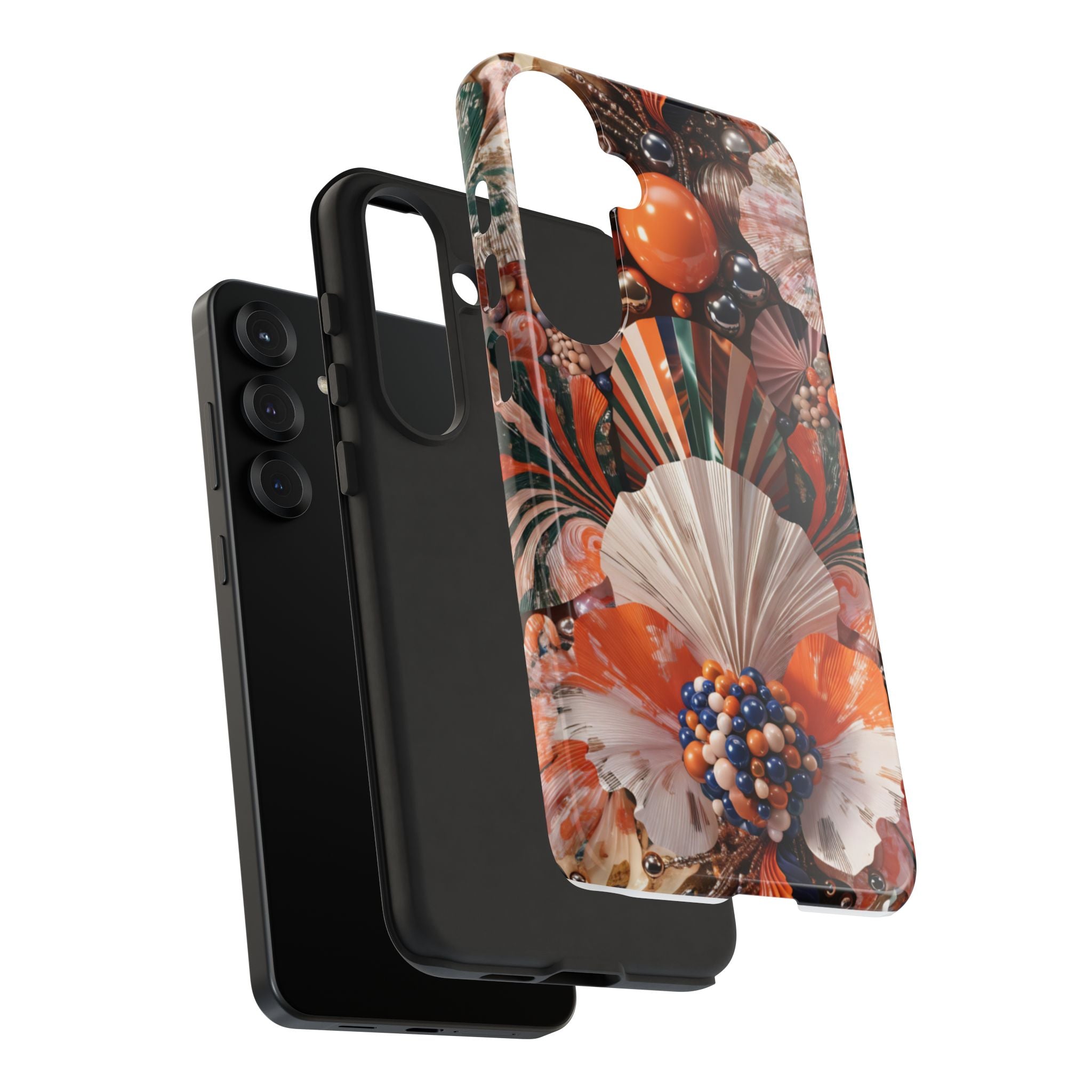Colorful Fan Abstract - Phone Case