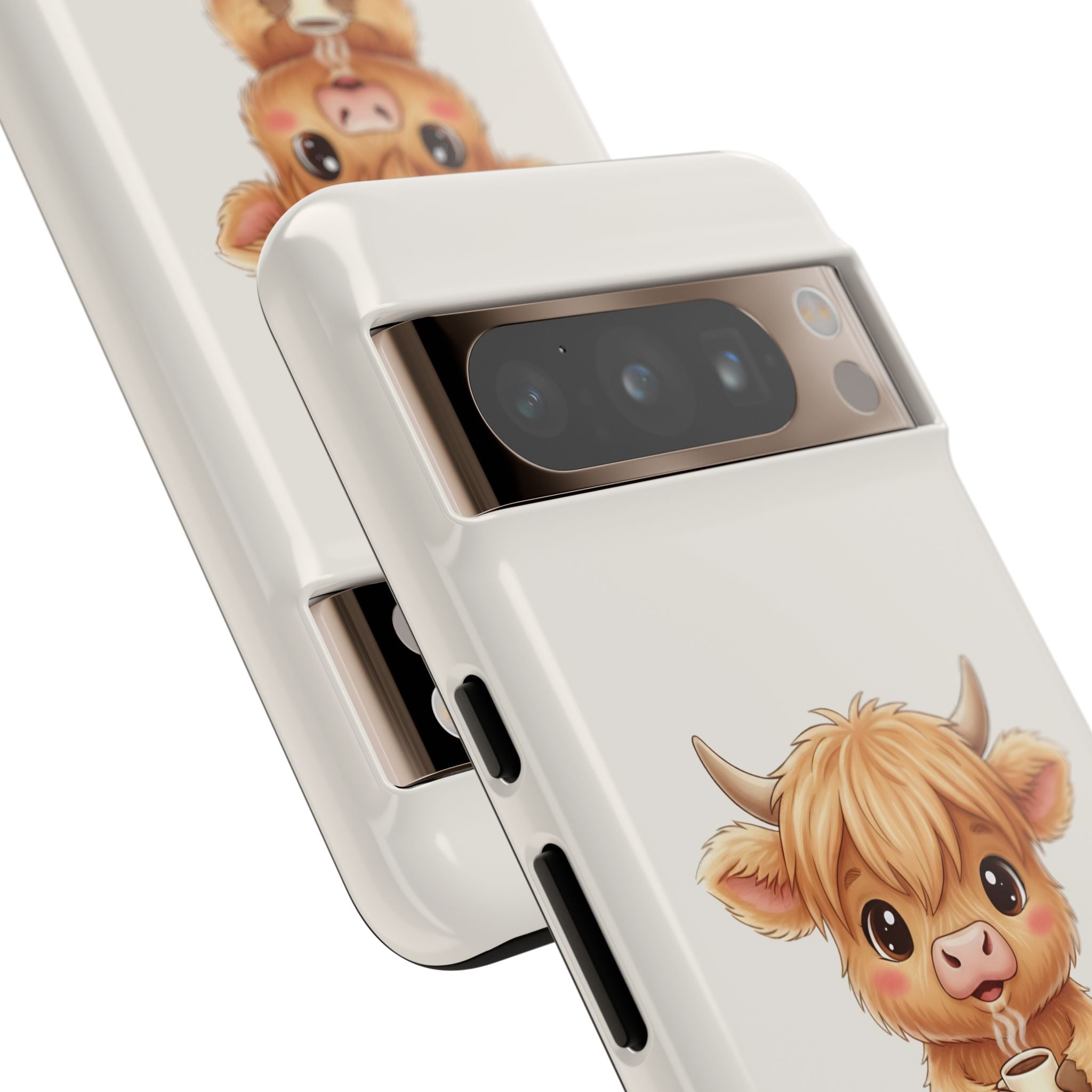 Highland Cow Phone Case — Don’t Talk to Me Design