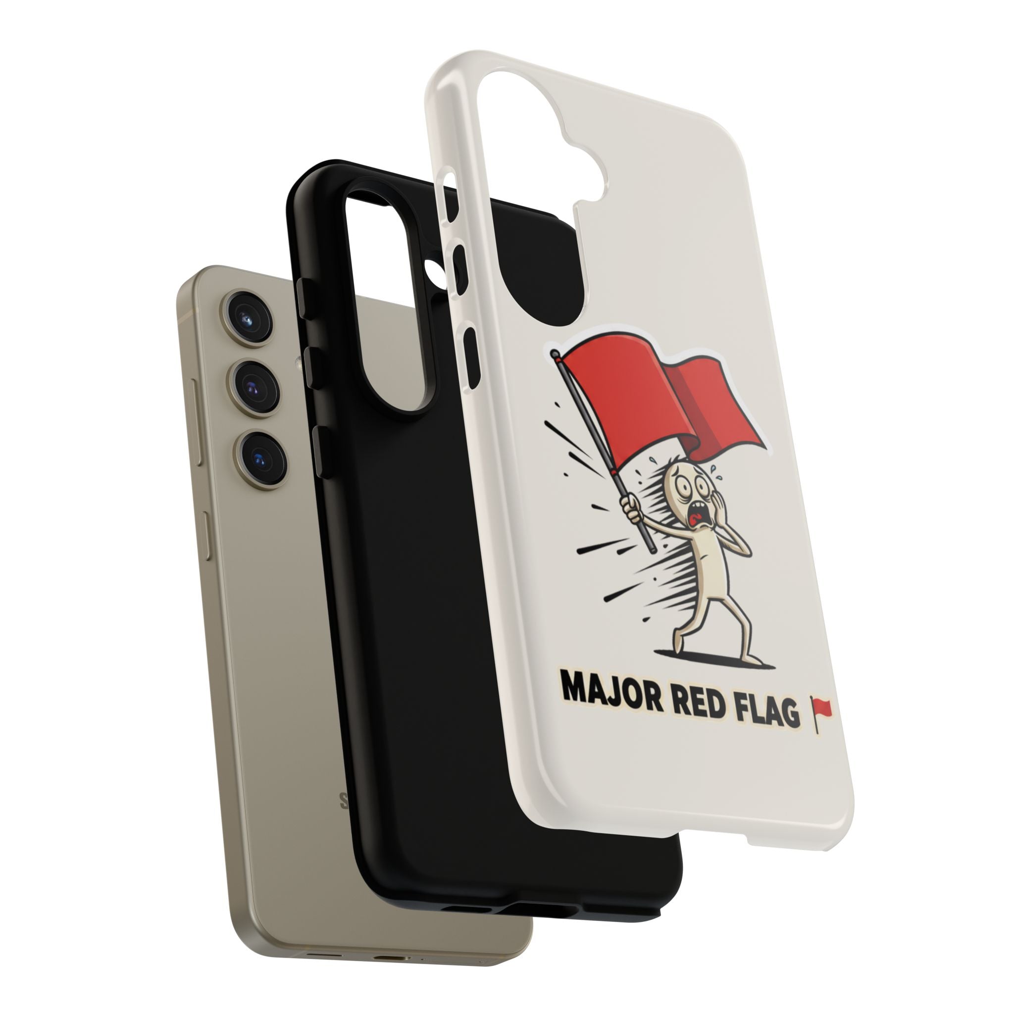 Major Red Flag Character - Phone Case