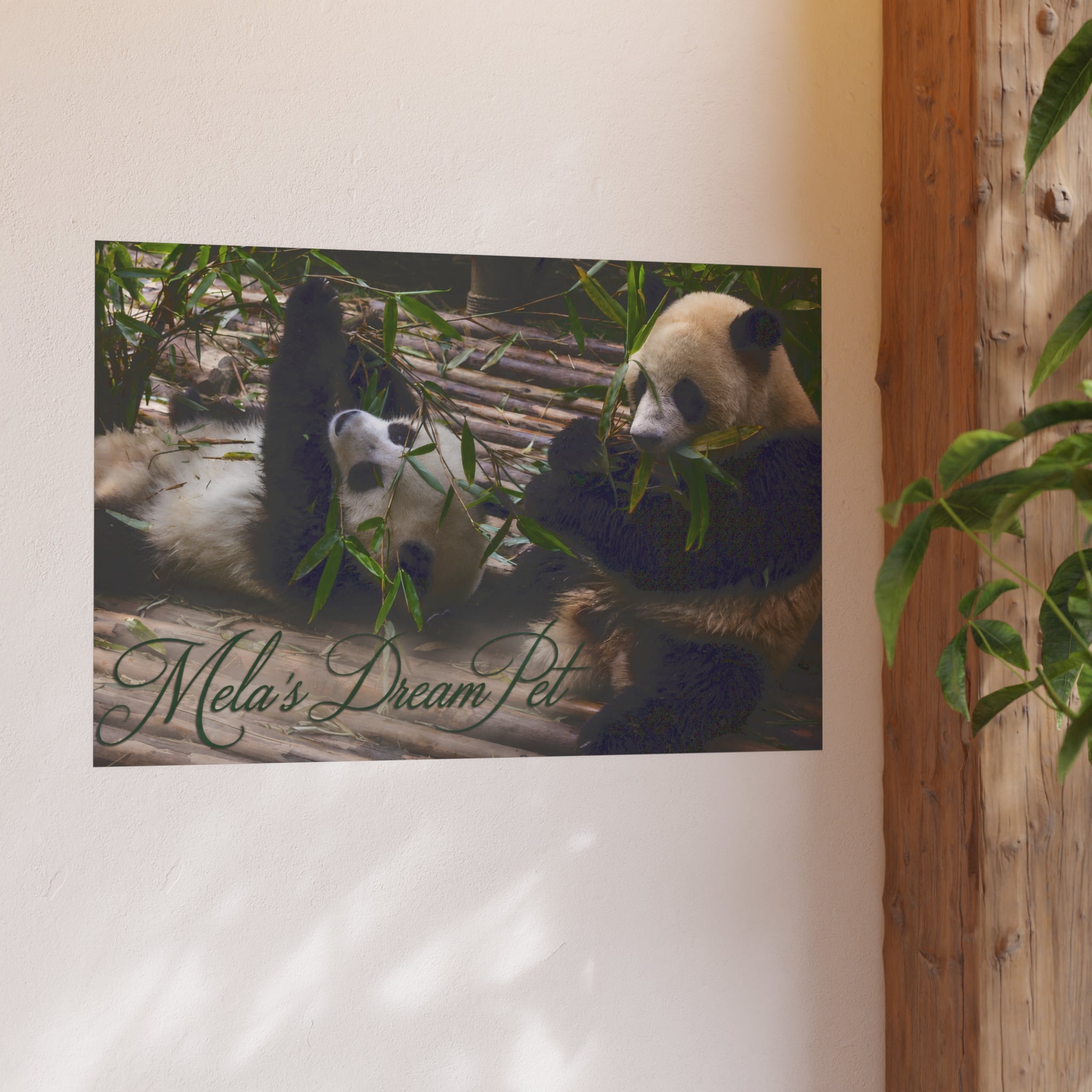 “Name’s” Dream Pet" Poster Satin or Matte Wall Art