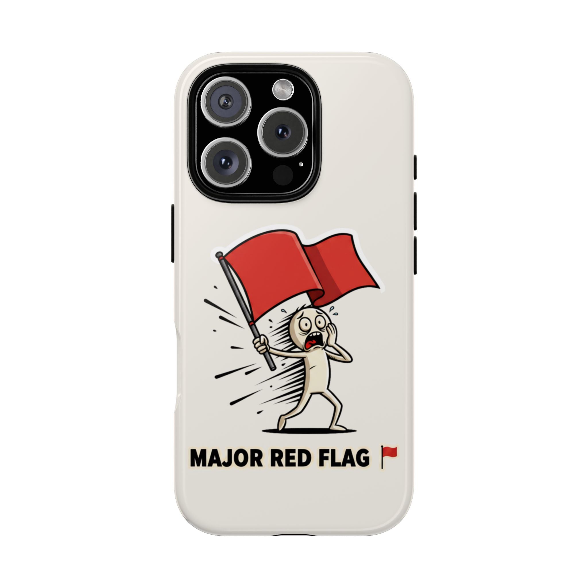 Major Red Flag Character - Phone Case