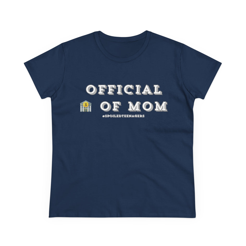 Official Of Mom T‑Shirt – Funny Mother's Day Tee for Moms
