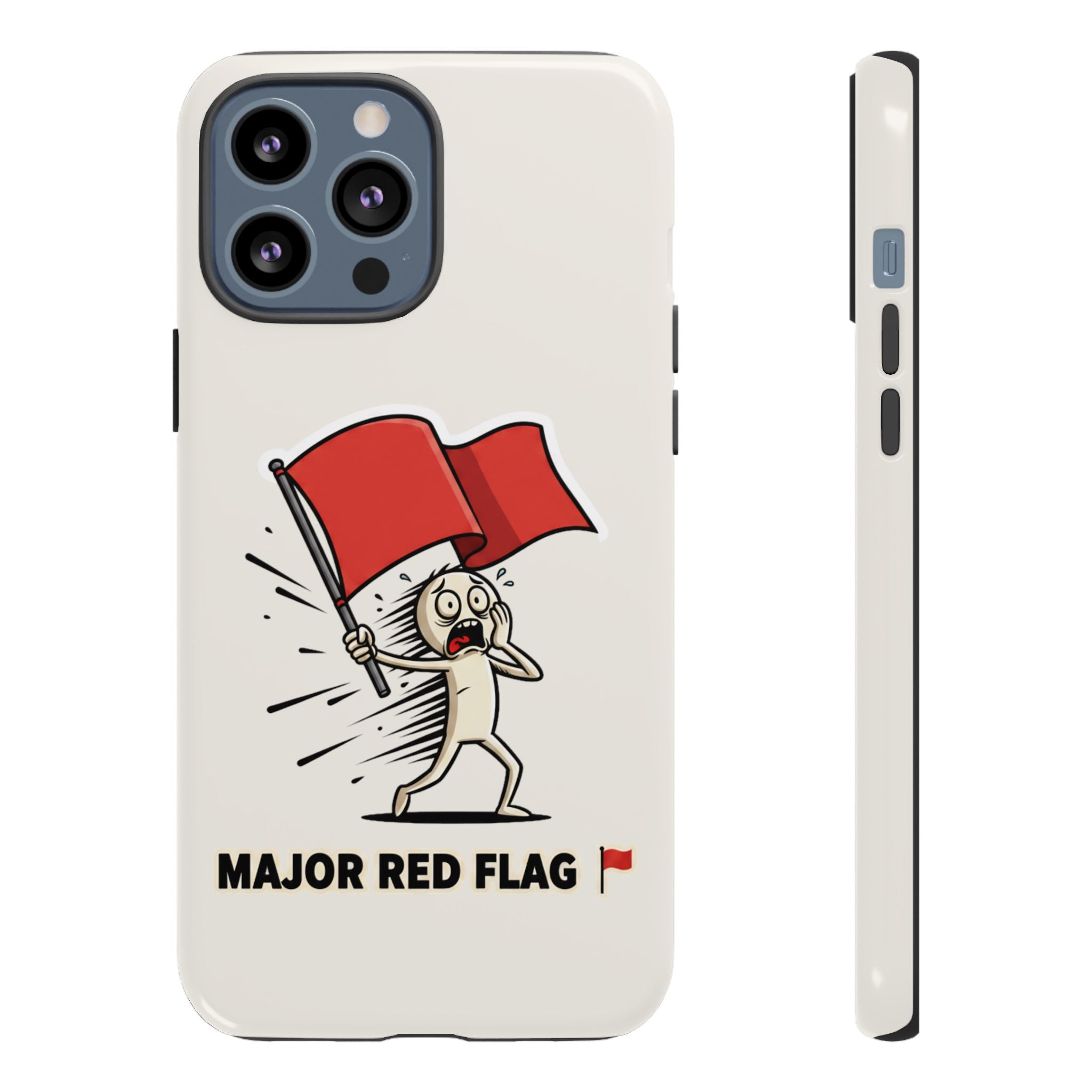 Major Red Flag Character - Phone Case