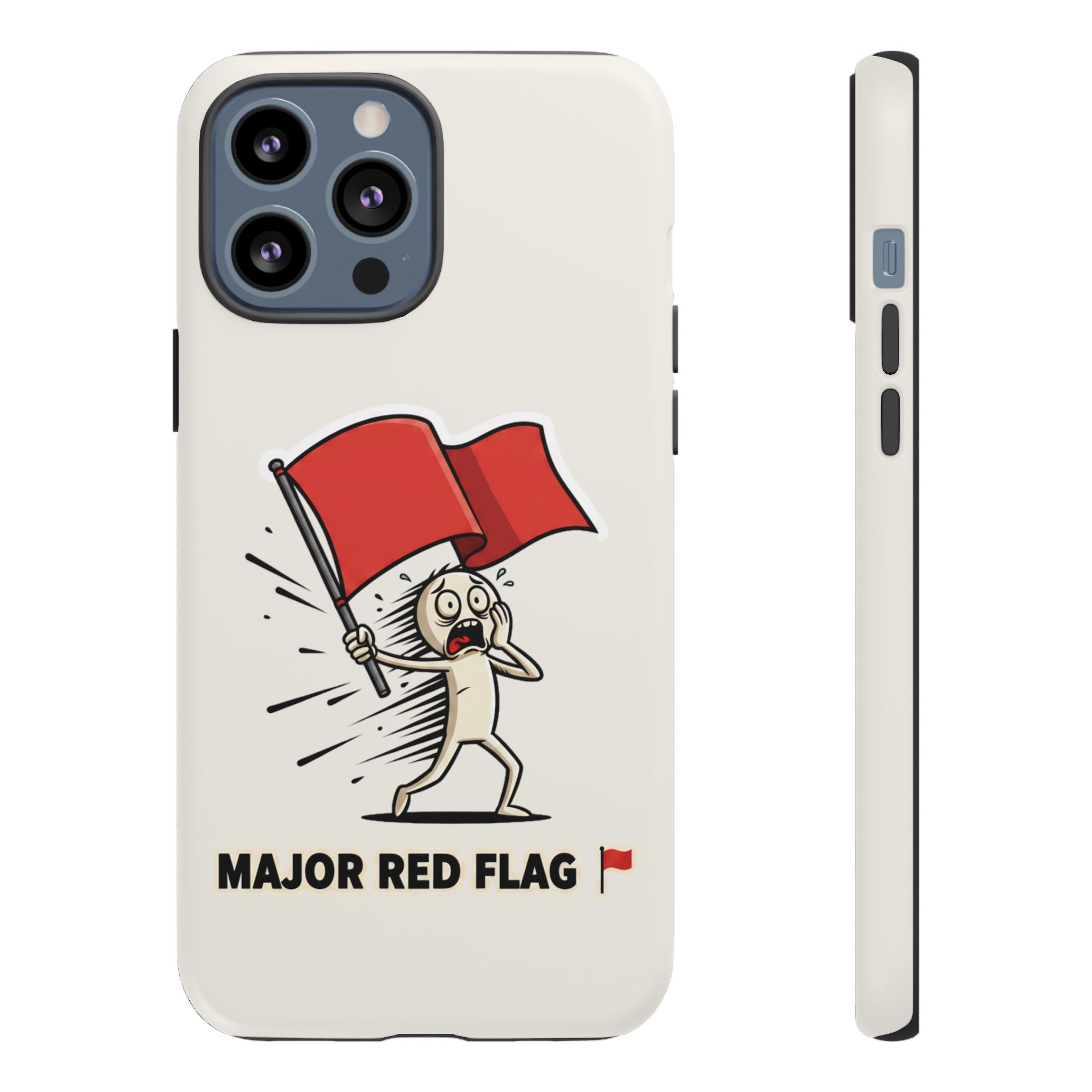 Major Red Flag Character - Phone Case