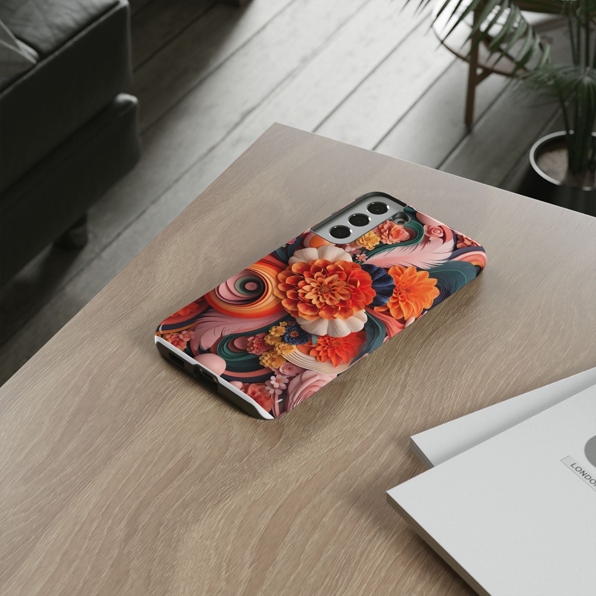 Bold Flower Bouquet - Phone Case