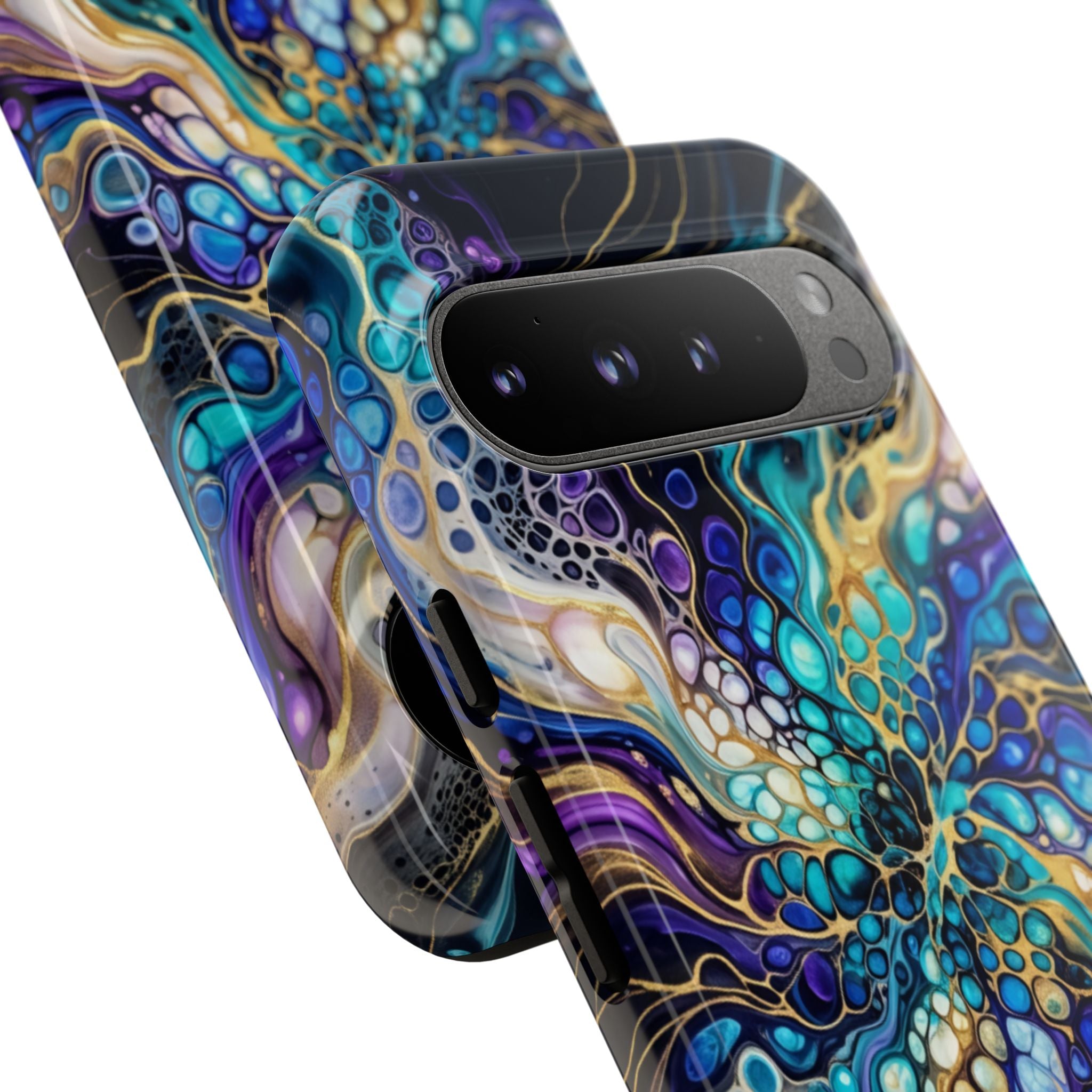Liquid Cosmos Bloom - Phone Case
