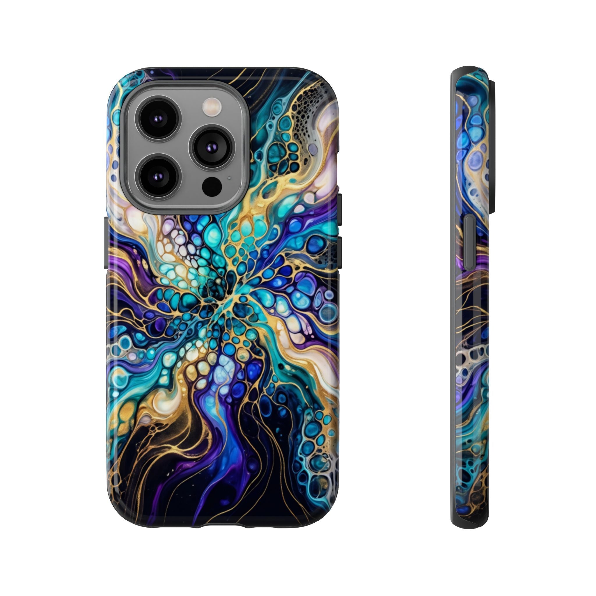 Liquid Cosmos Bloom - Phone Case