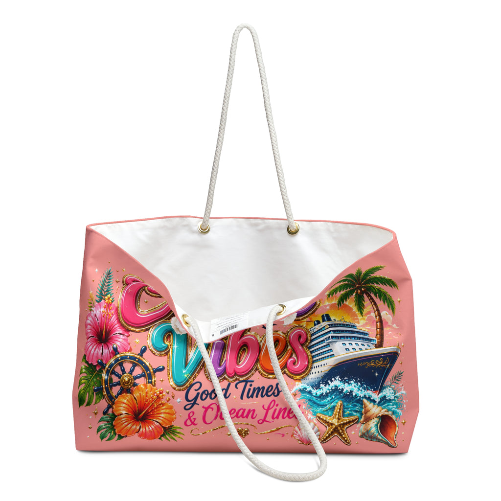 Cruise Vibes Weekender Bag Tote