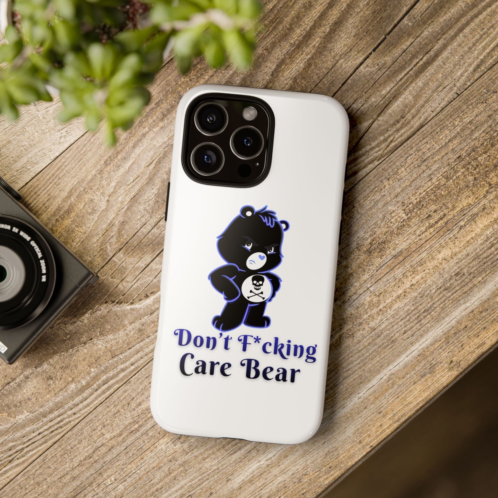 Don’t F*ing Care Bear - Phone Case