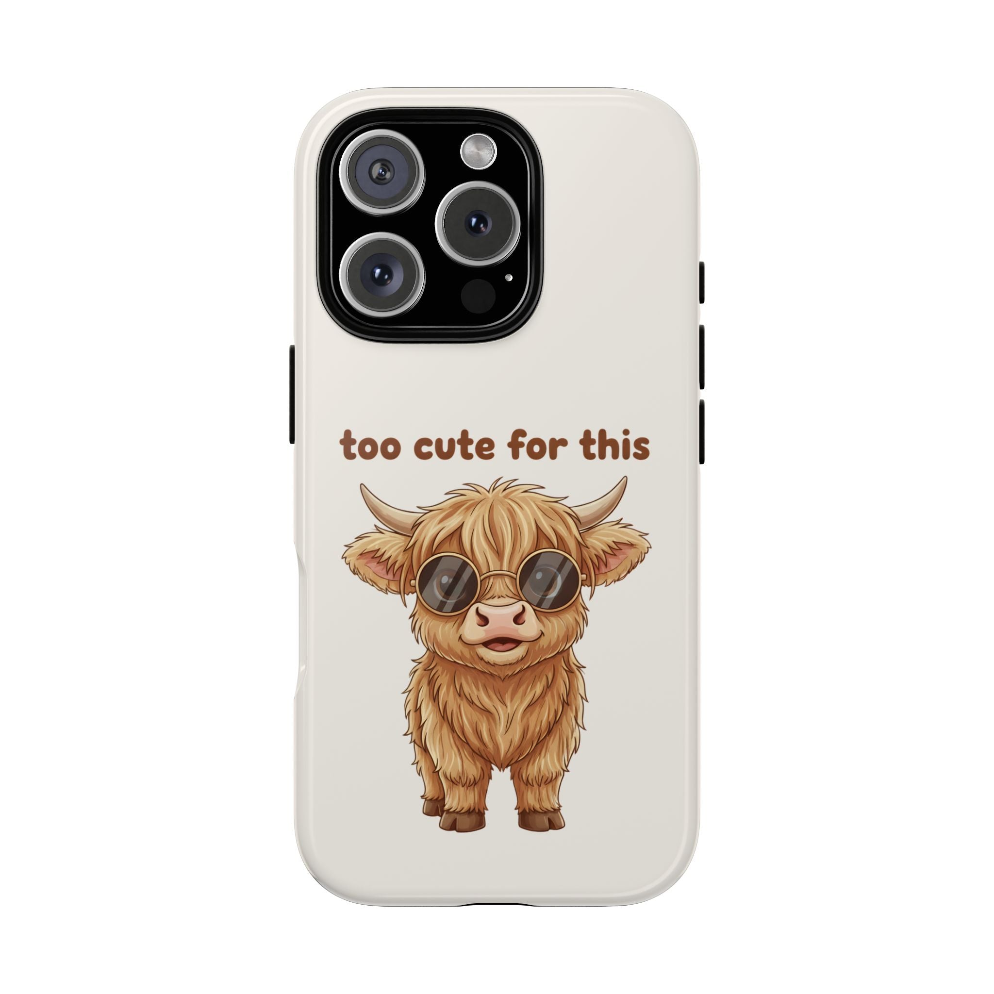 Highland Cow Phone Case — Too Cute for This Design
