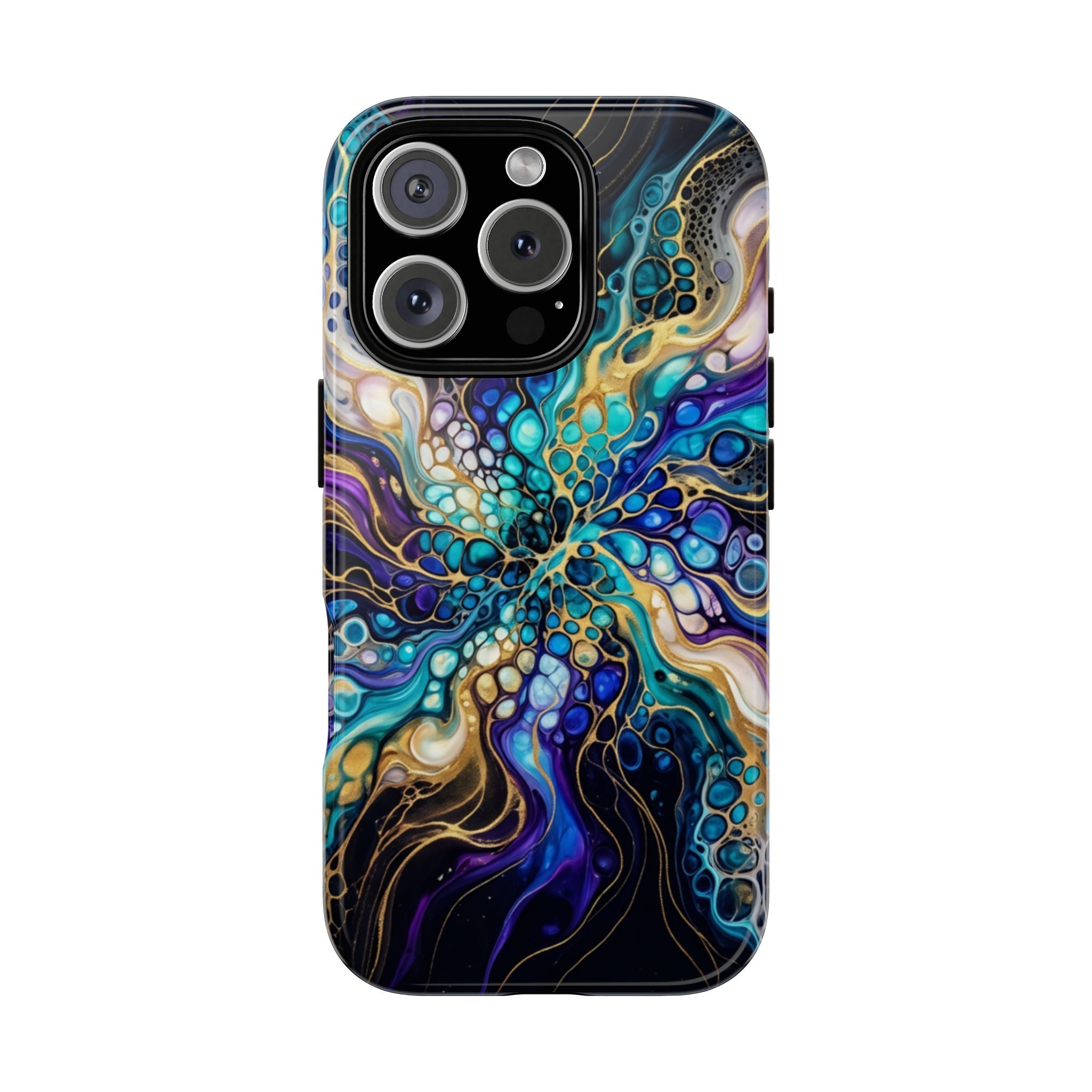 Liquid Cosmos Bloom - Phone Case