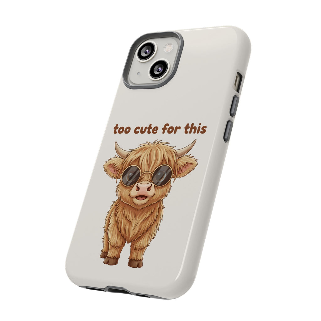 Highland Cow Phone Case — Too Cute for This Design