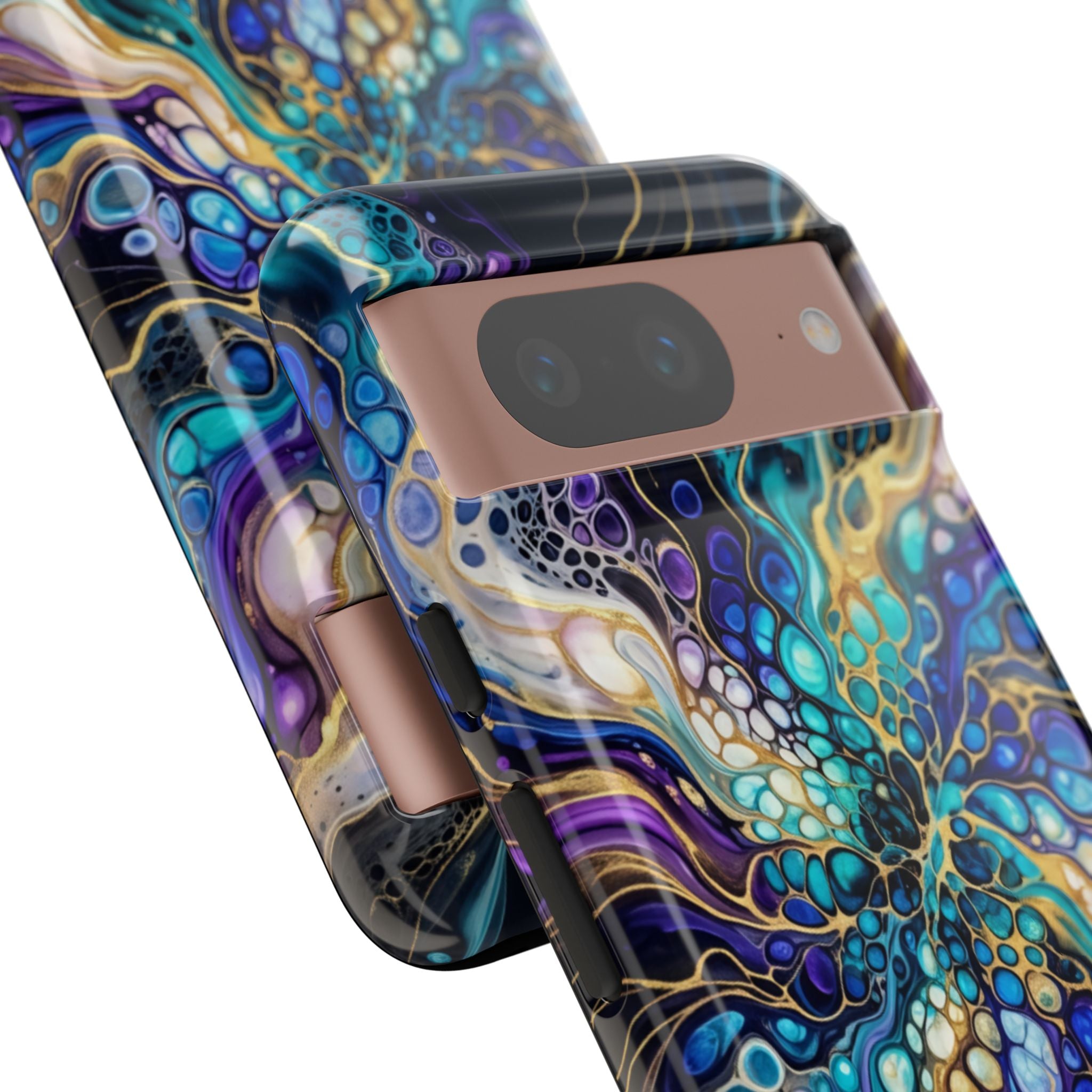 Liquid Cosmos Bloom - Phone Case