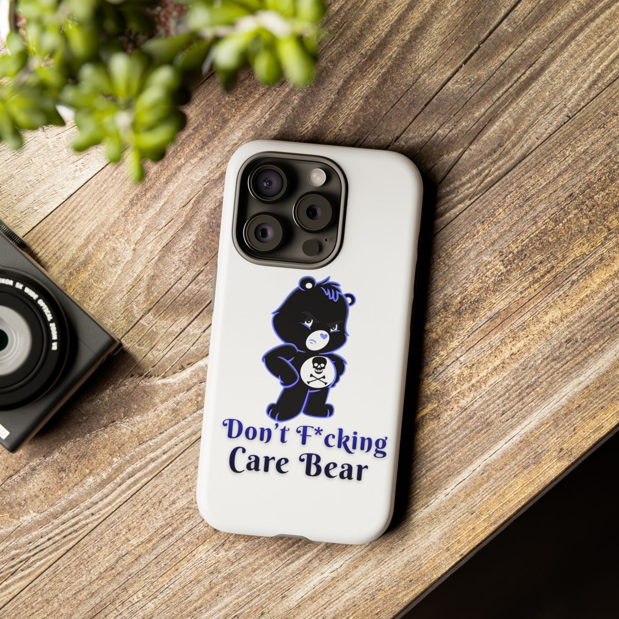 Don’t F*ing Care Bear - Phone Case