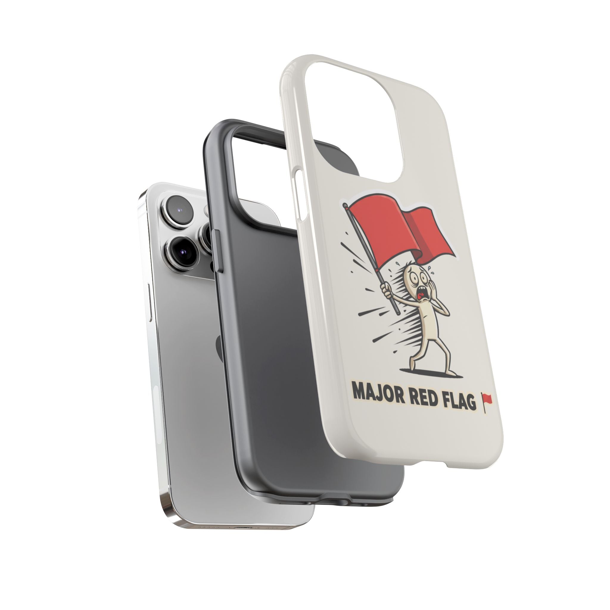 Major Red Flag Character - Phone Case