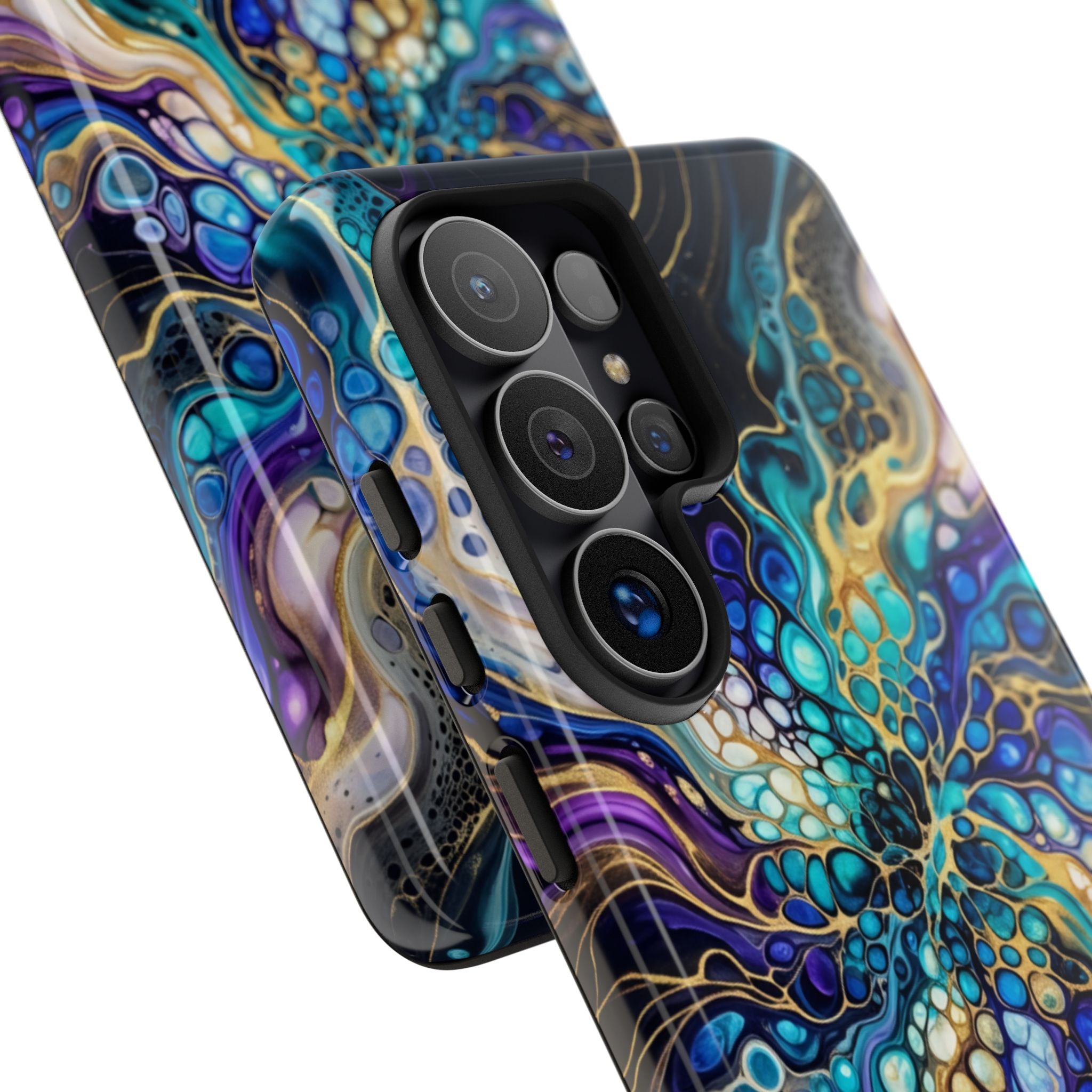 Liquid Cosmos Bloom - Phone Case