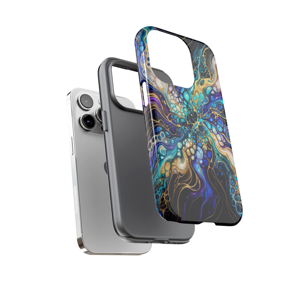 Liquid Cosmos Bloom - Phone Case