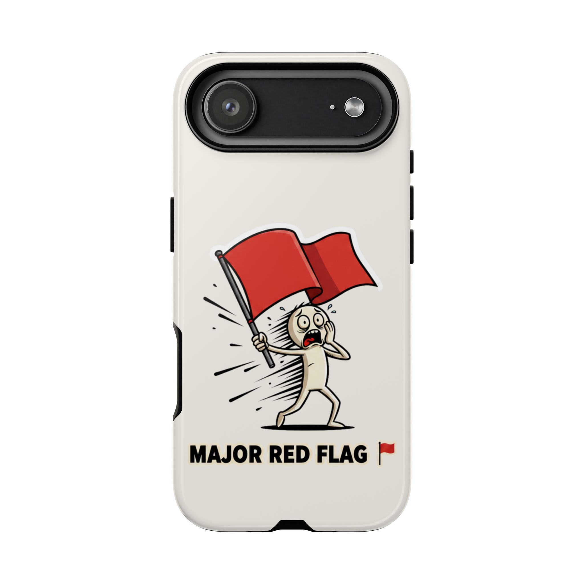 Major Red Flag Character - Phone Case