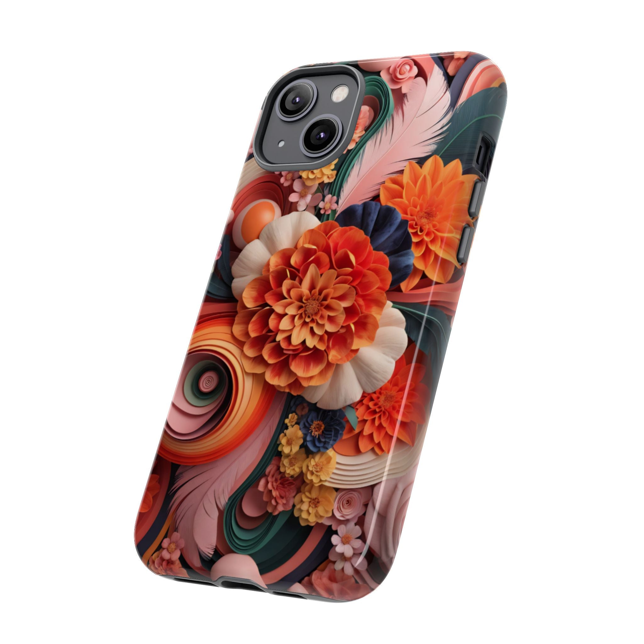 Bold Flower Bouquet - Phone Case