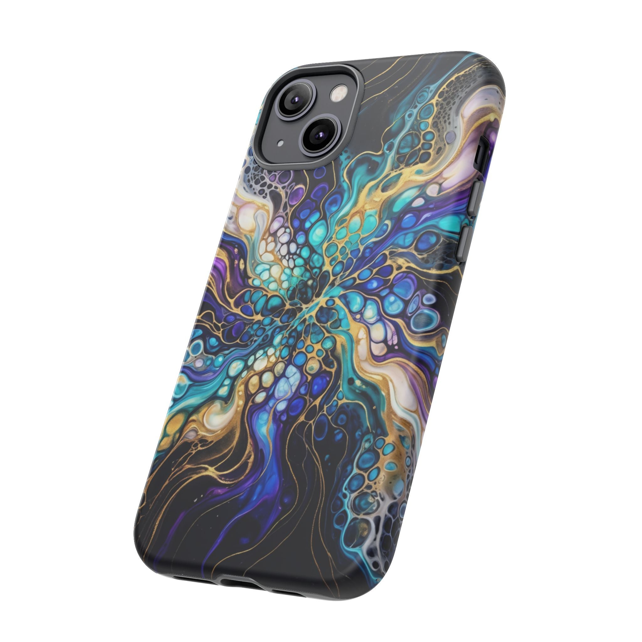 Liquid Cosmos Bloom - Phone Case