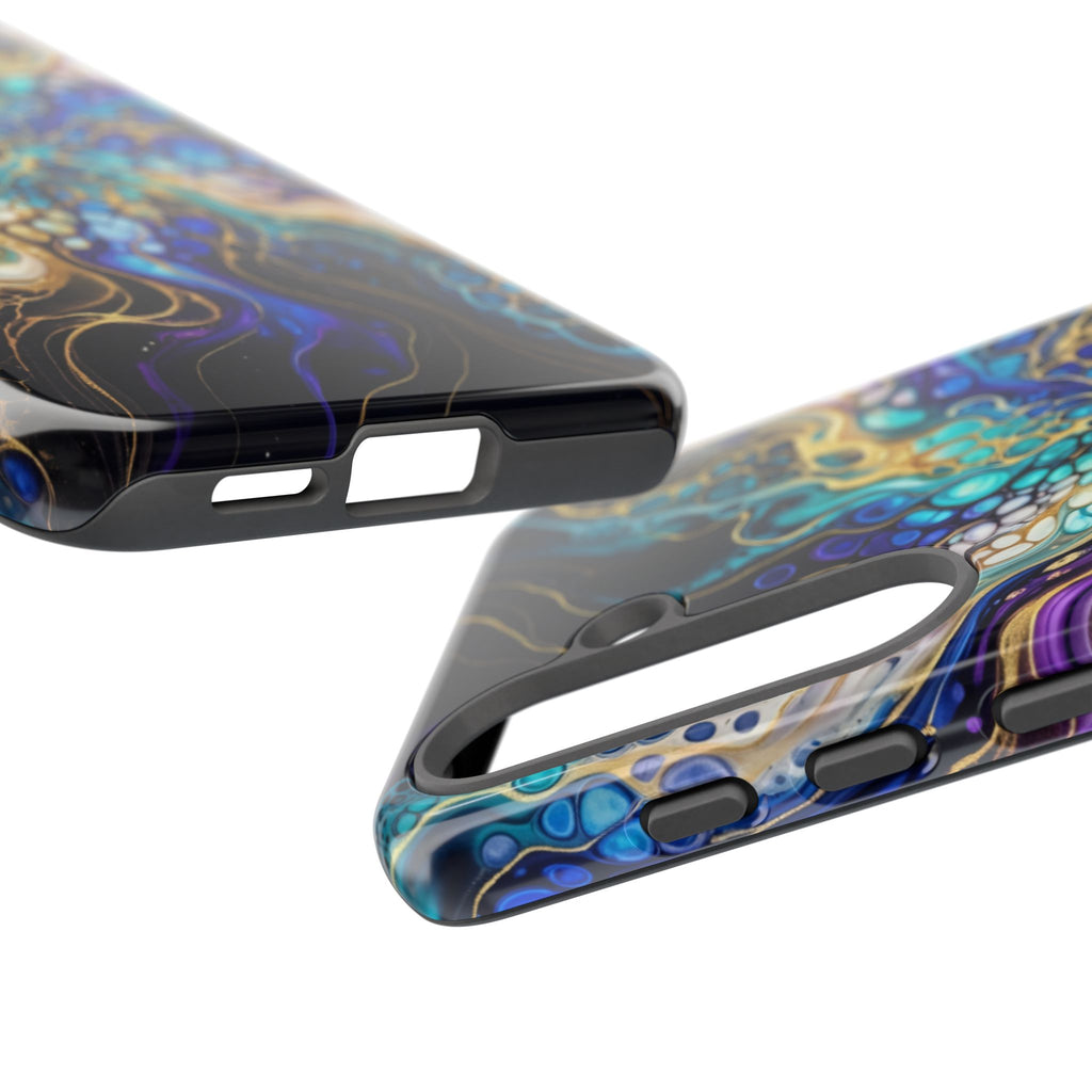 Liquid Cosmos Bloom - Phone Case