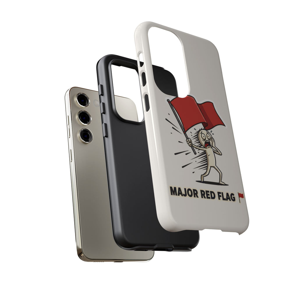 Major Red Flag Character - Phone Case