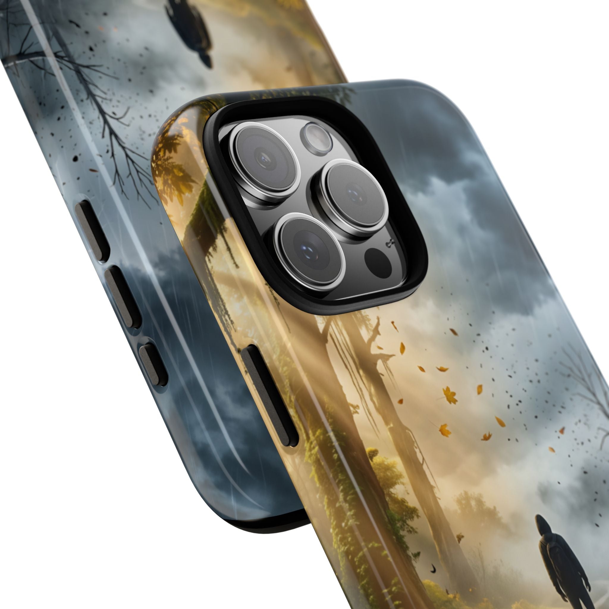 Contrasting Light/Dark Art - Phone Case