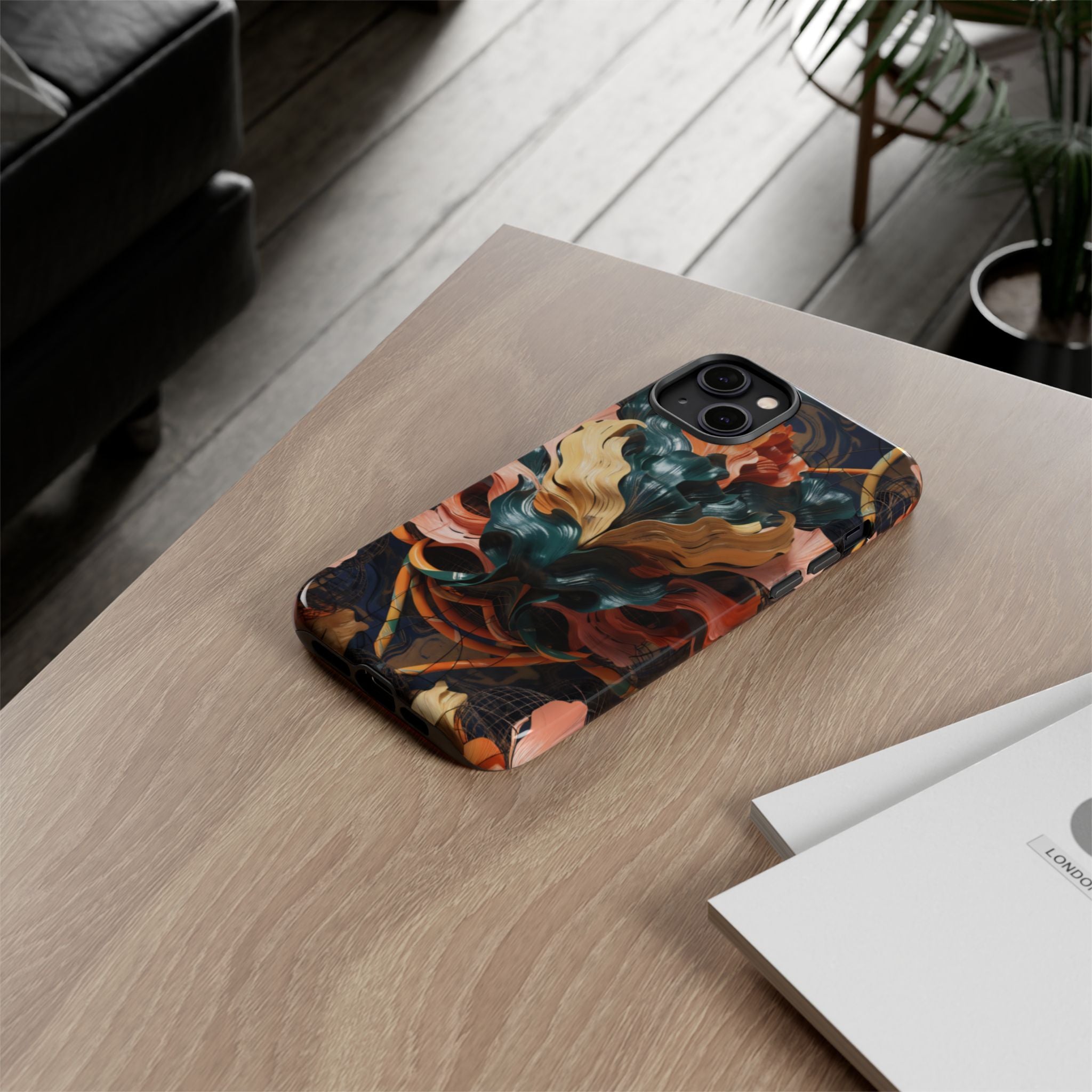 Dark Wild Abstract - Phone Case
