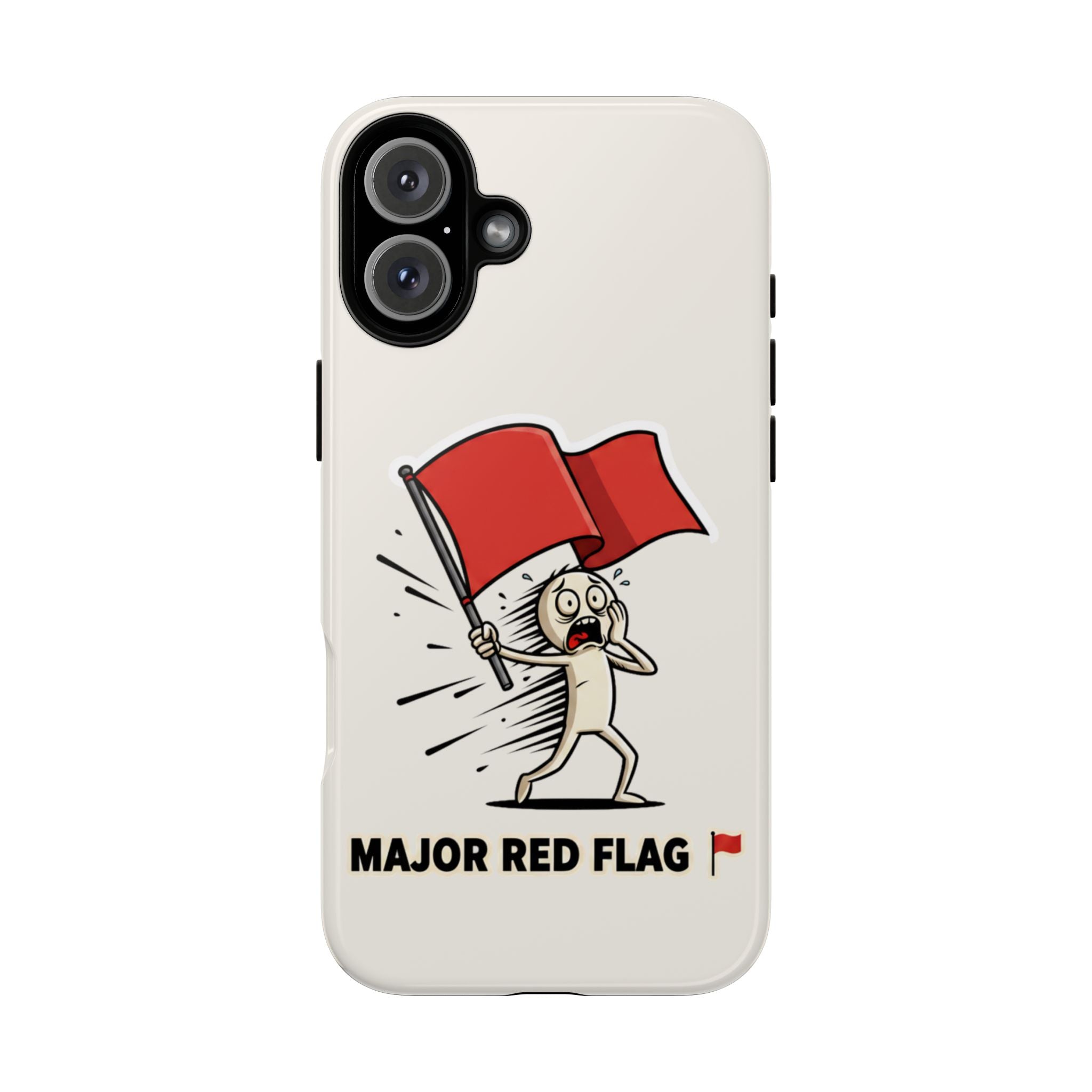 Major Red Flag Character - Phone Case