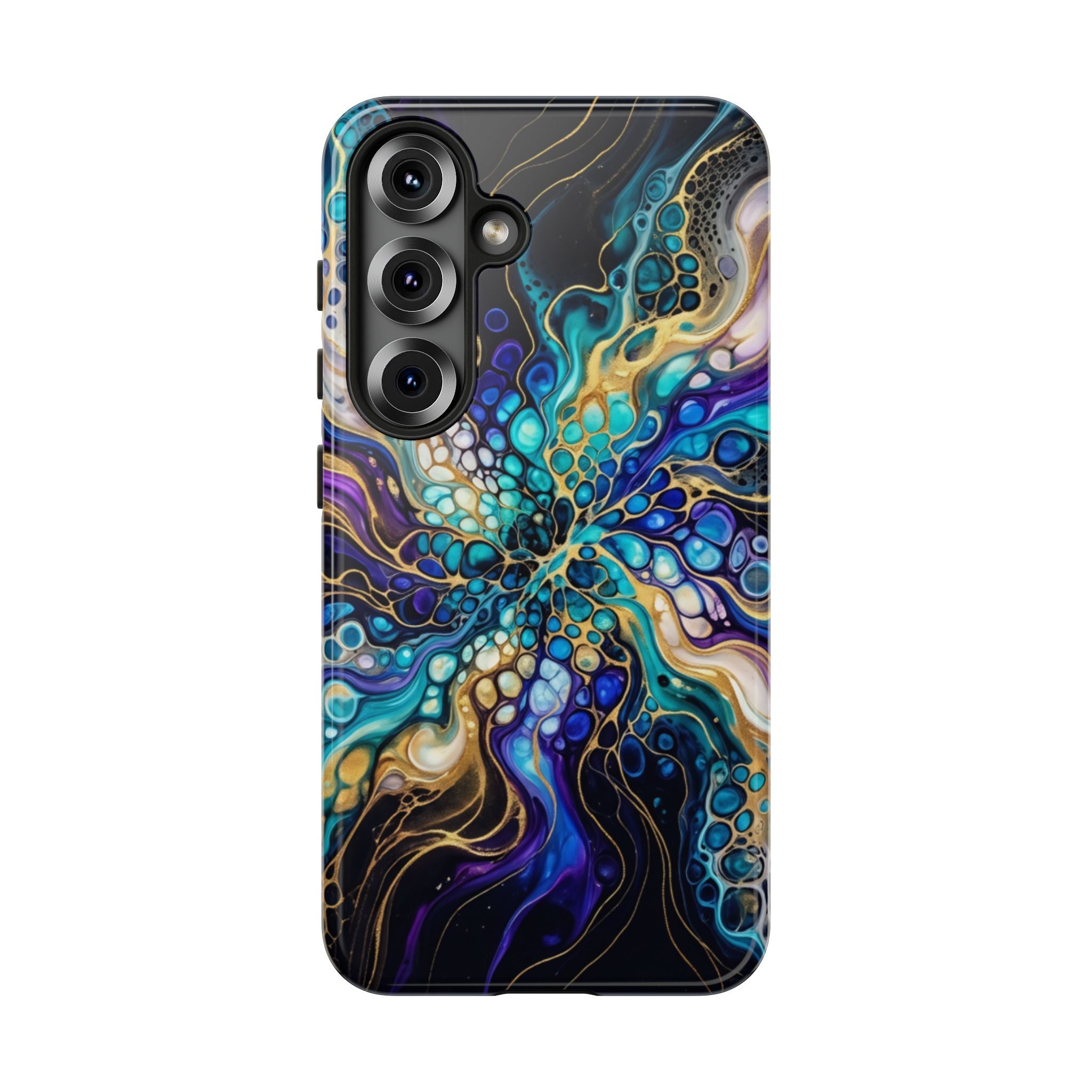 Liquid Cosmos Bloom - Phone Case