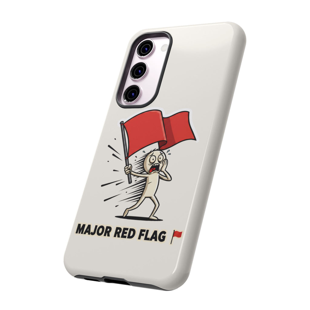 Major Red Flag Character - Phone Case