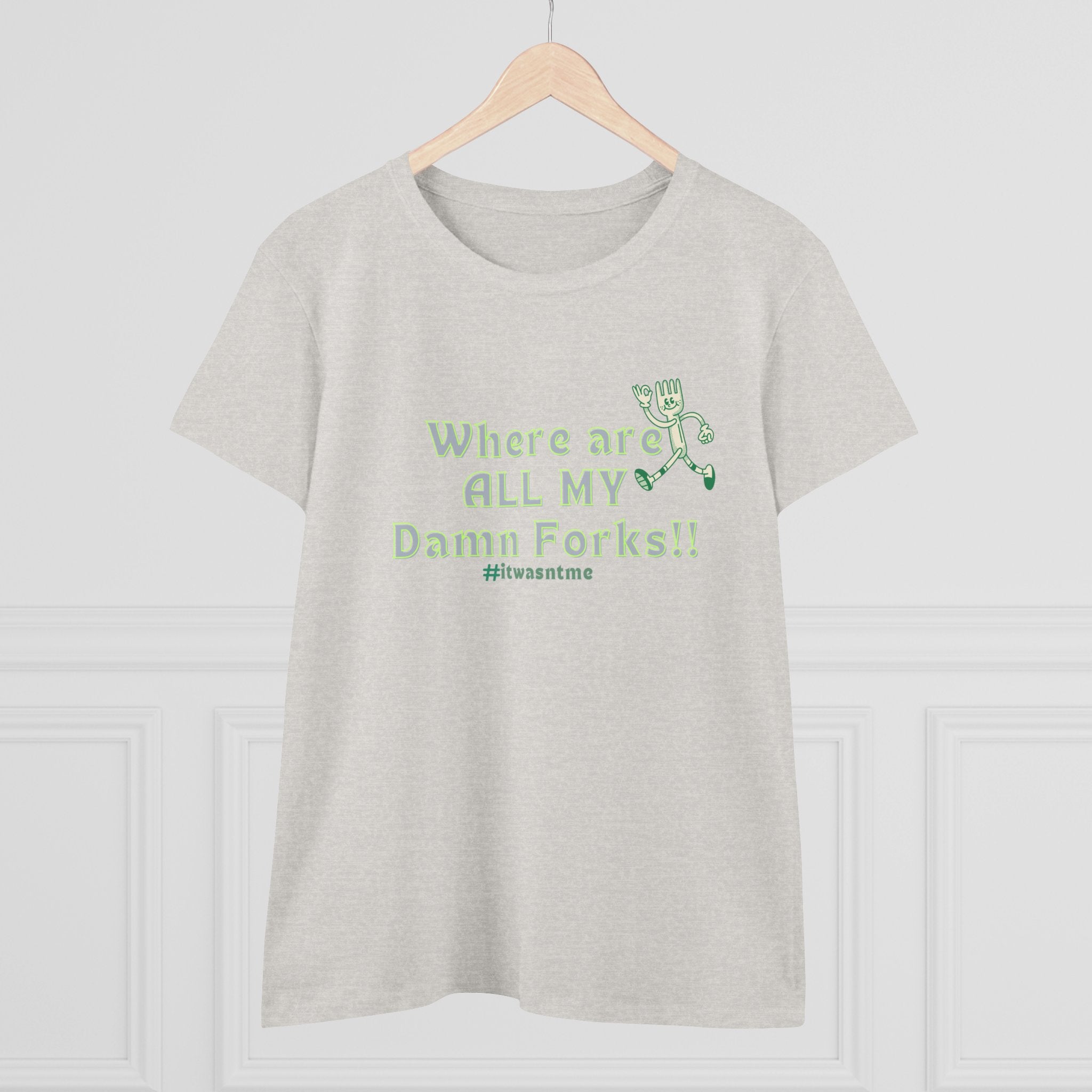 Where are ALL MY Damn Forks Mom T‑Shirt – Funny Mother's Day Tee for Moms