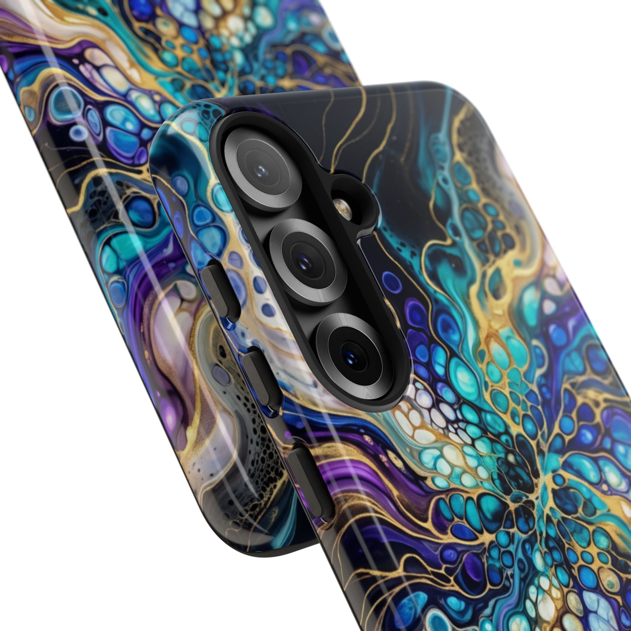 Liquid Cosmos Bloom - Phone Case