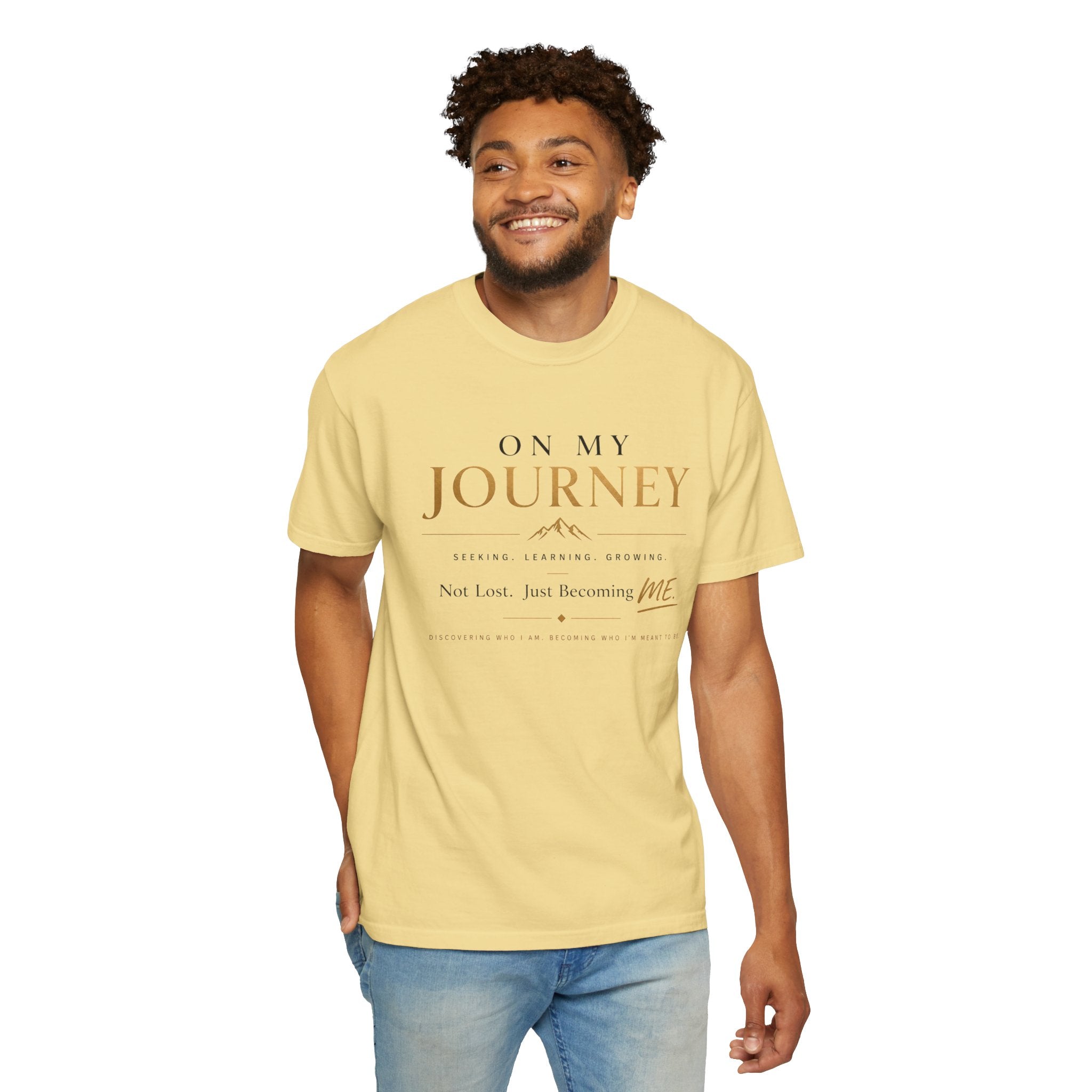 On My Journey T‑Shirt — Inspirational & Self Discovery