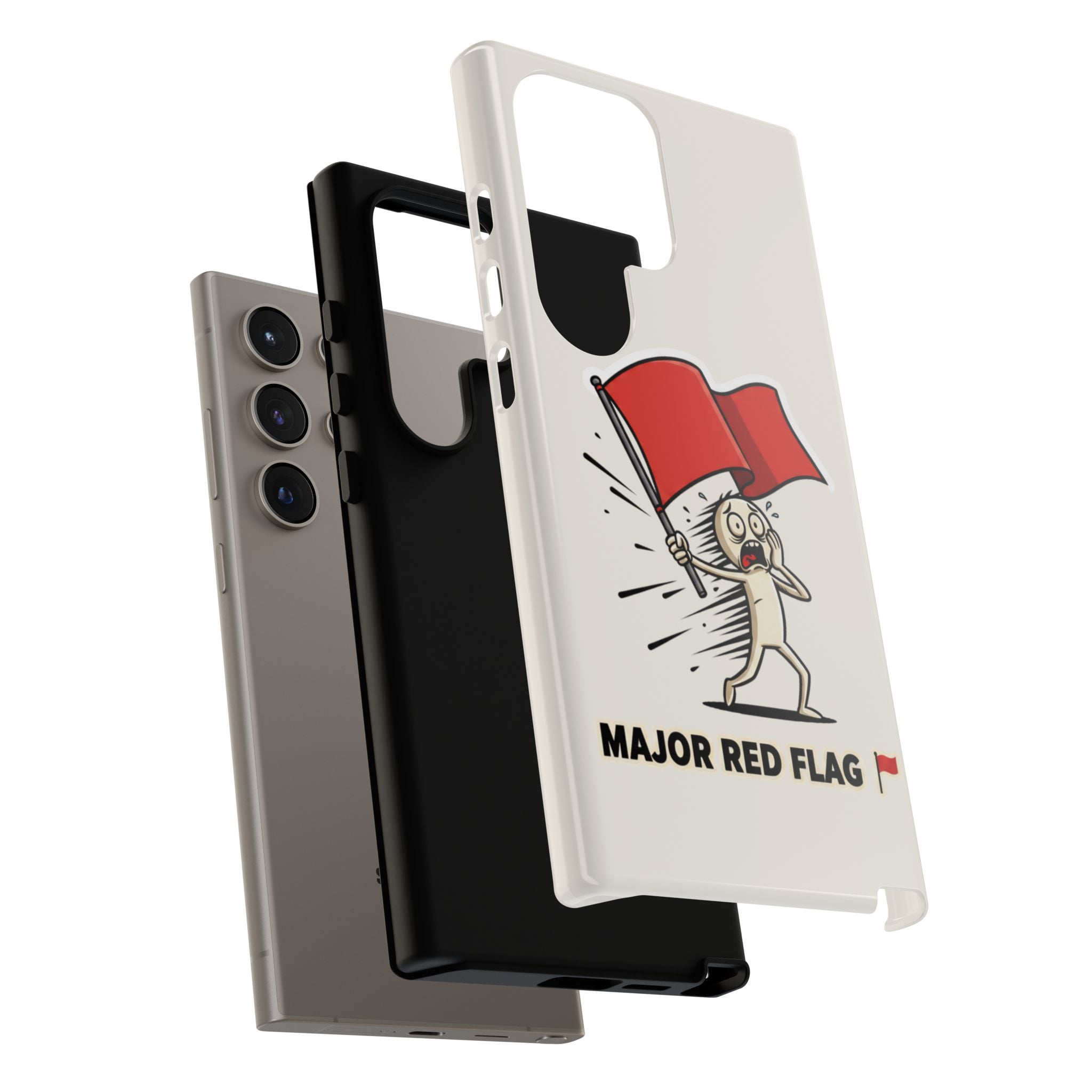 Major Red Flag Character - Phone Case